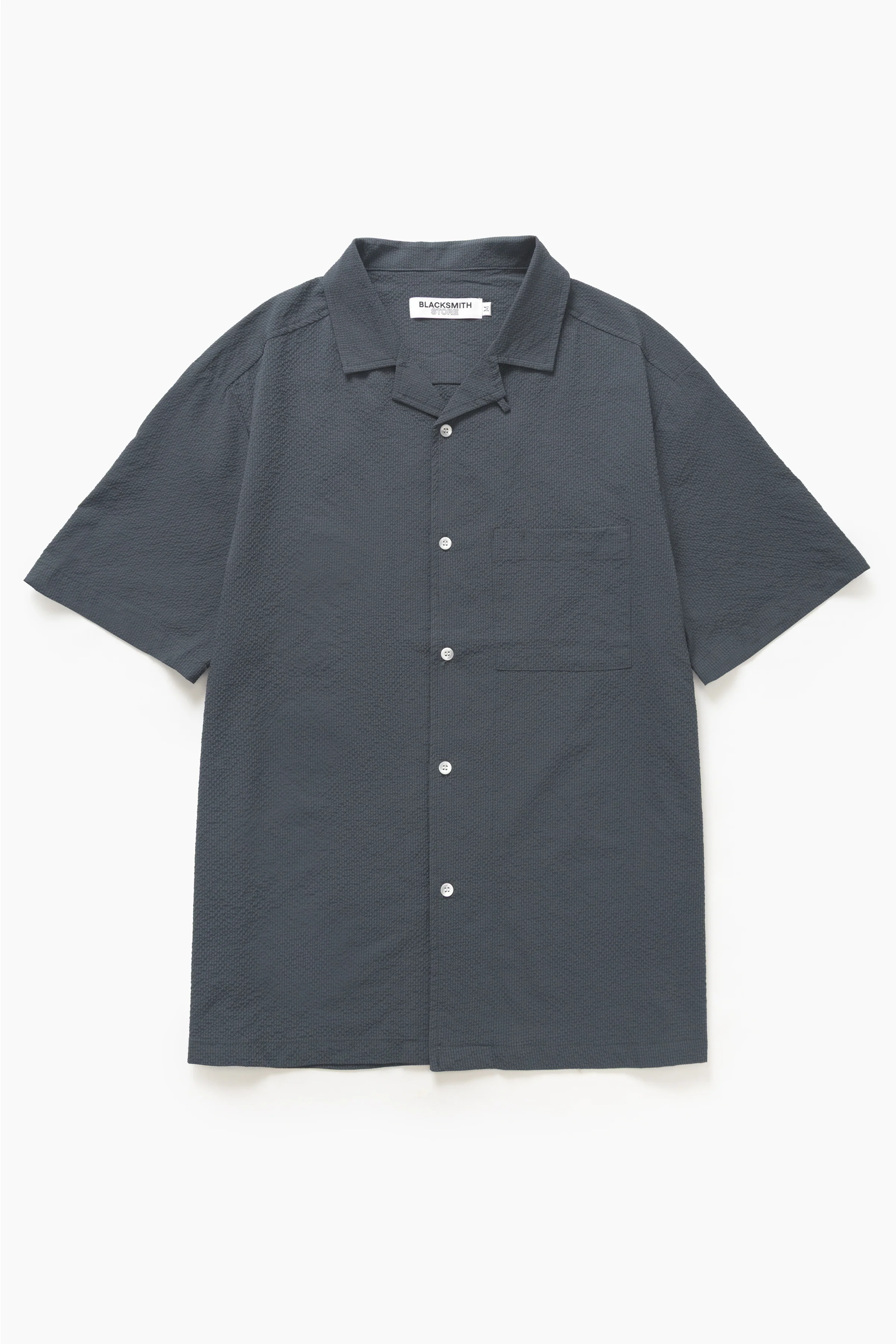 Blacksmith - Seersucker Resort Shirt - Space