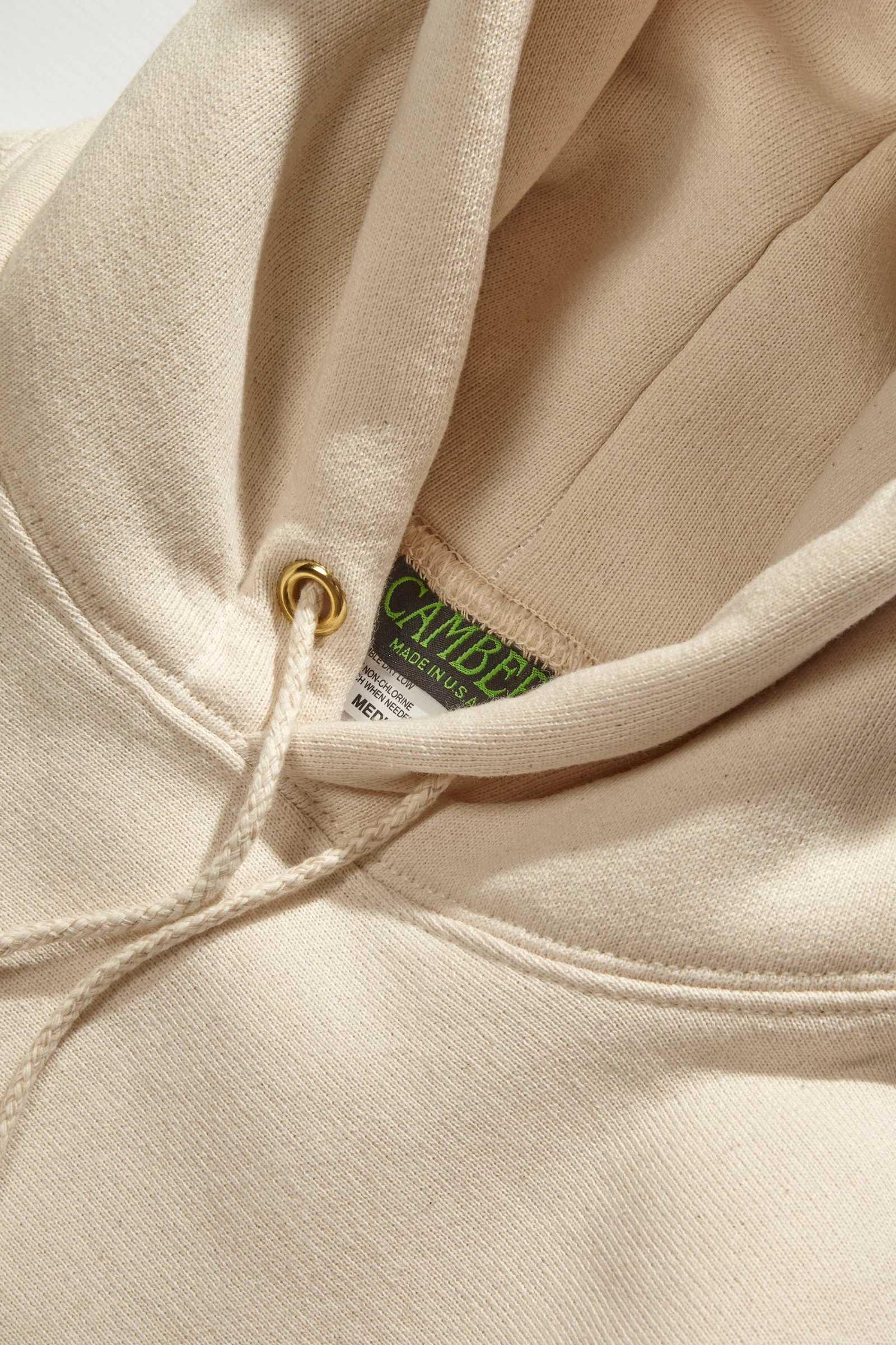 Camber USA - 232 12oz Pullover Hoodie - Natural - Image 3