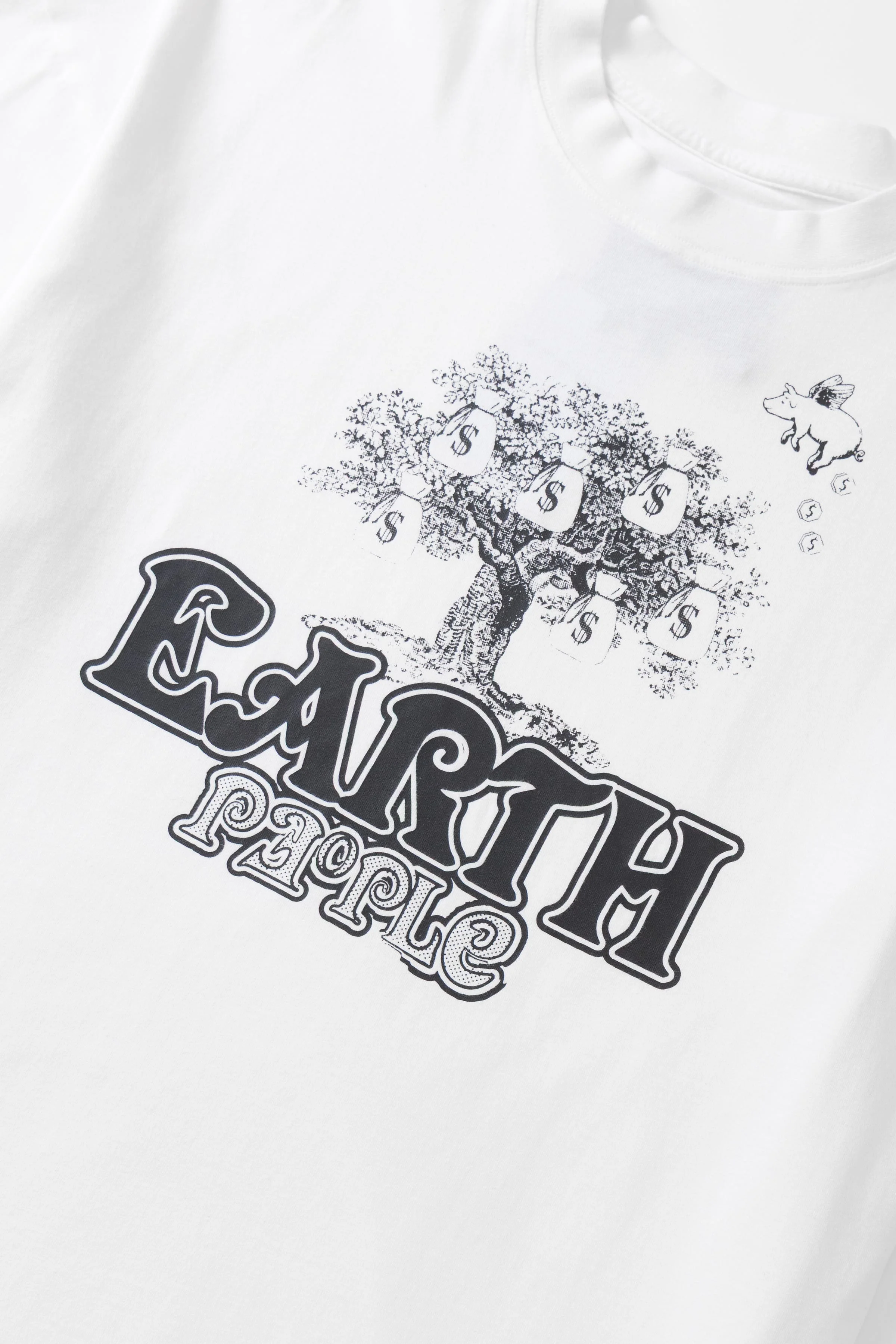 Earth People - Money Tree Tee - White - Image 4