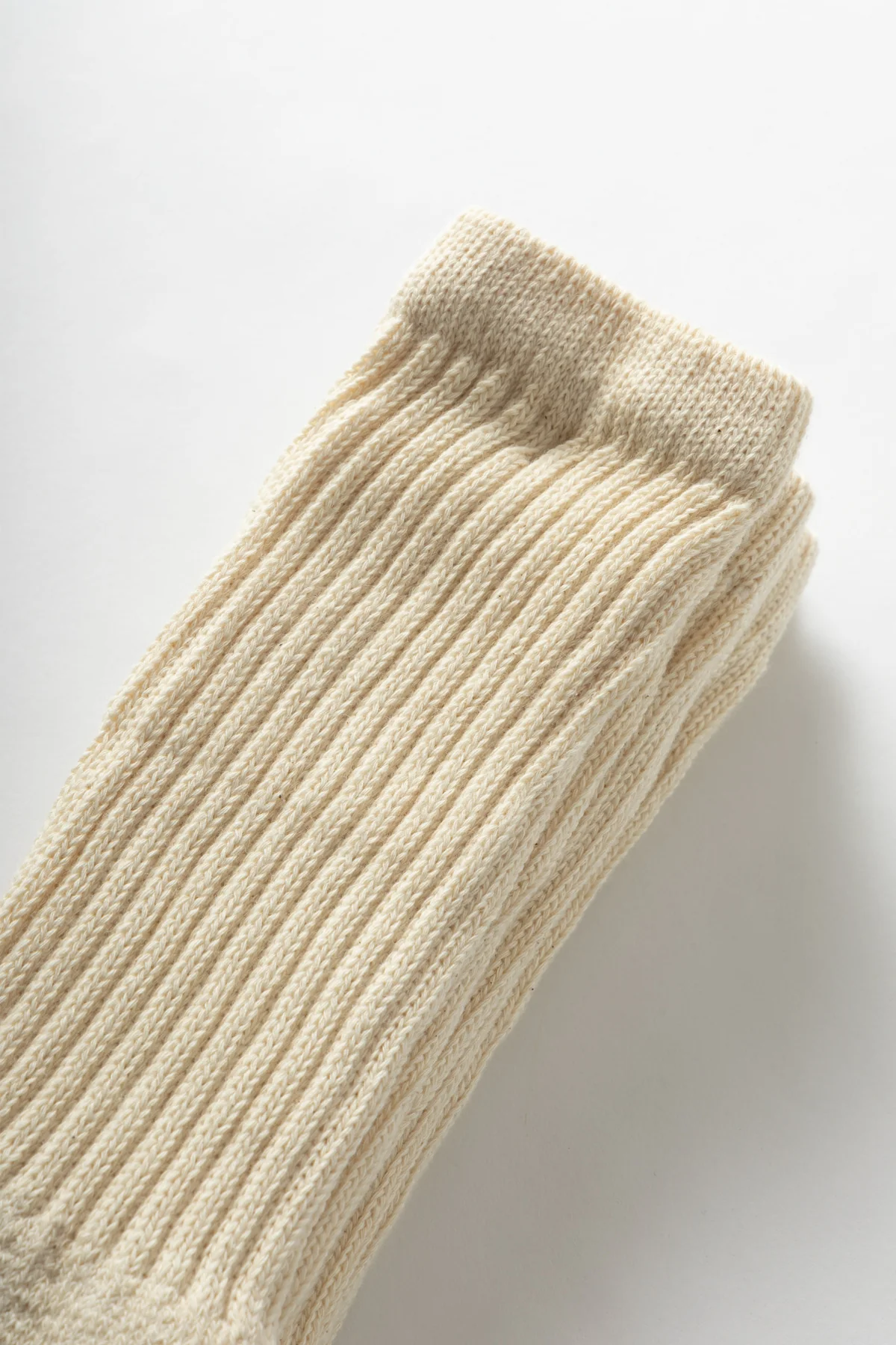 Healthknit - 3 Pack Crew Socks - Off-White - Image 3