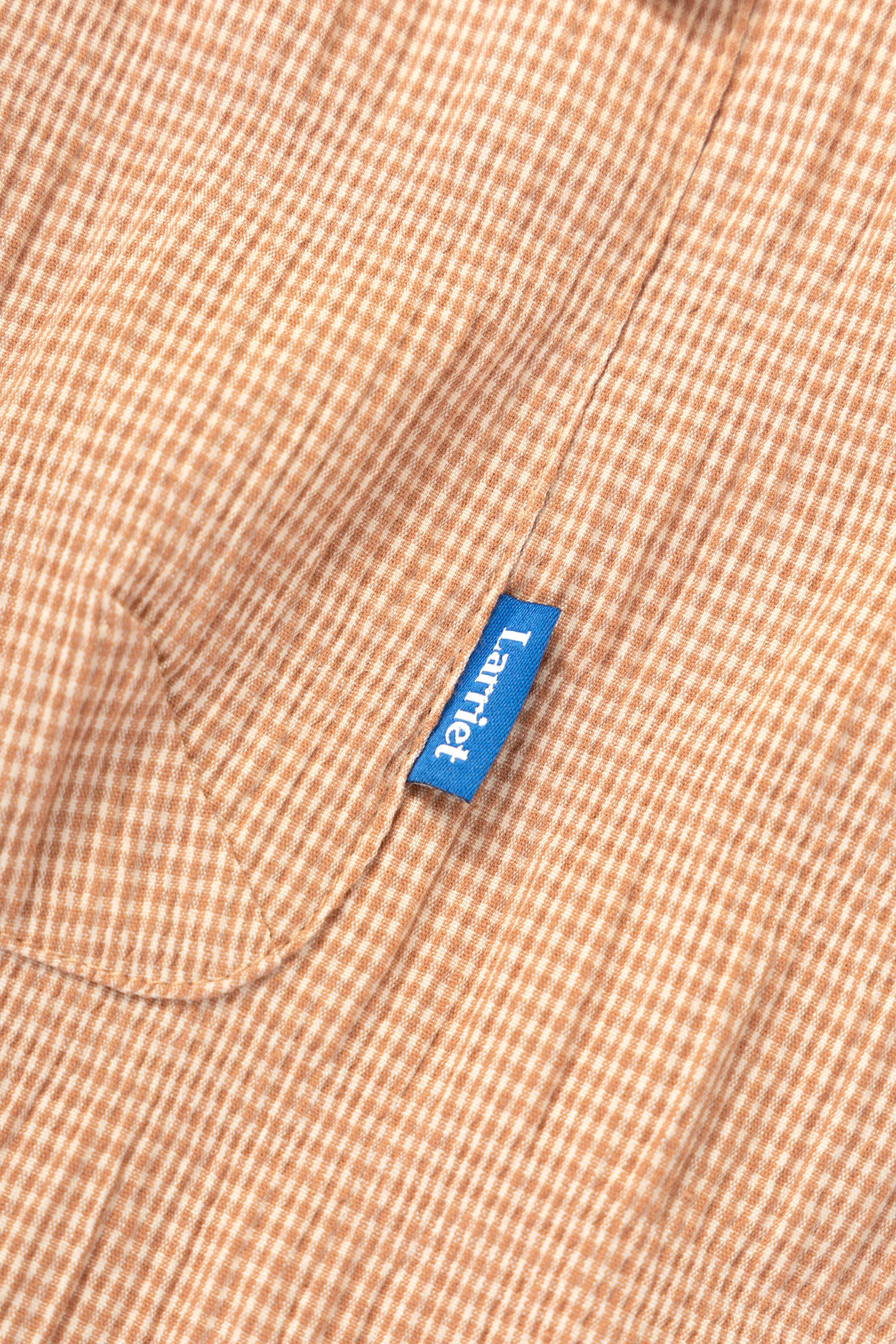 Larriet - Kendalls Short Sleeve Shirt - Clay Plaid - Image 5