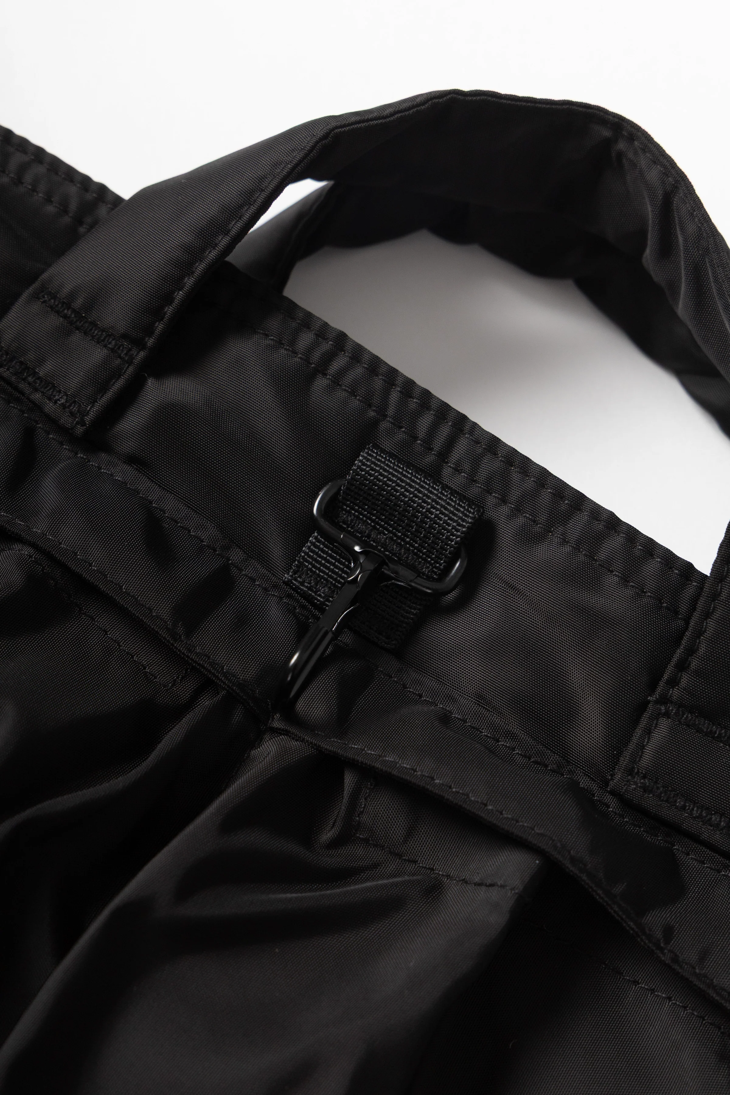 Non Stock MFG - Quilted Nylon Helmet Bag - Black - Image 5