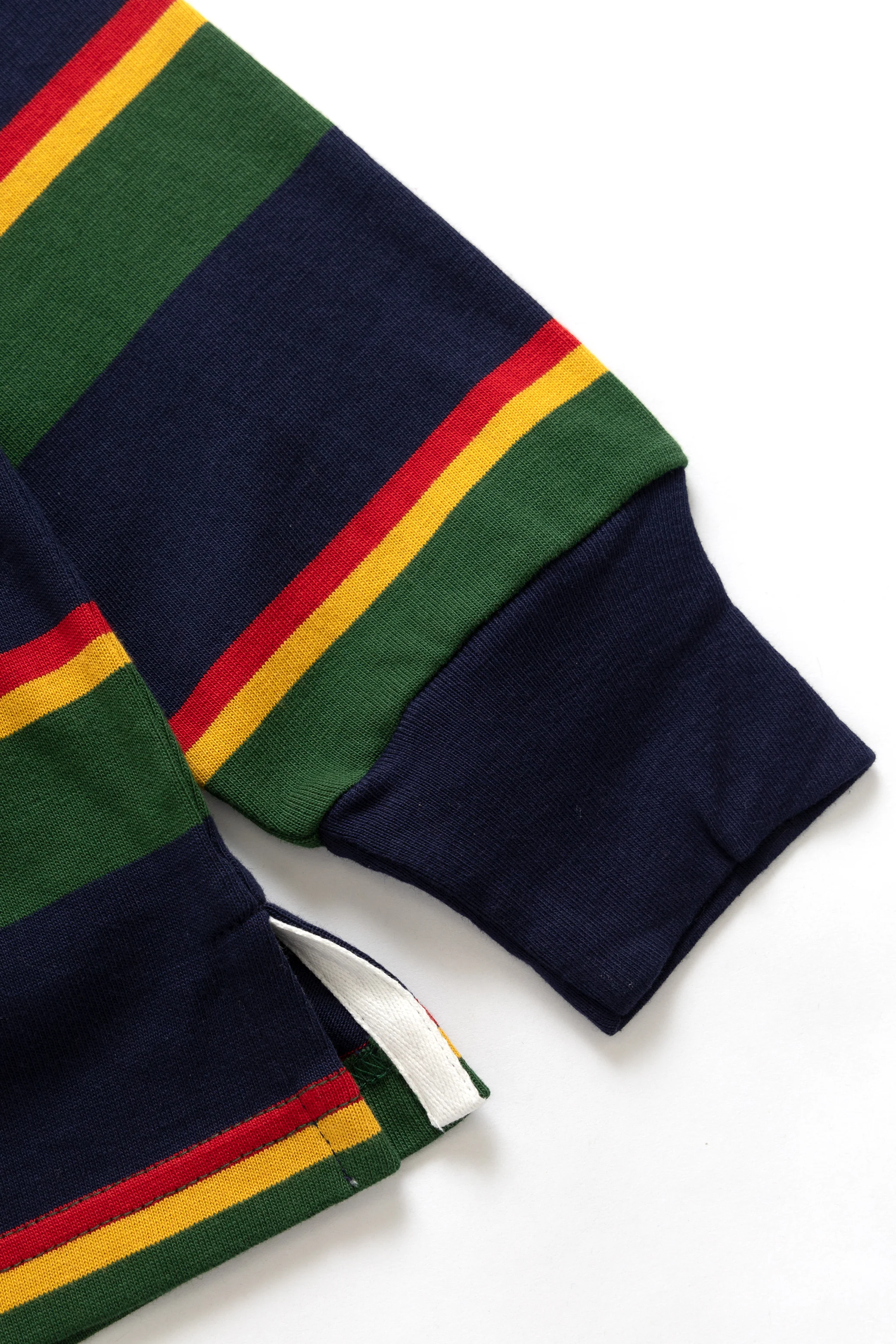 Non Stock MFG - Rugby Shirt - Green/Navy - Image 4