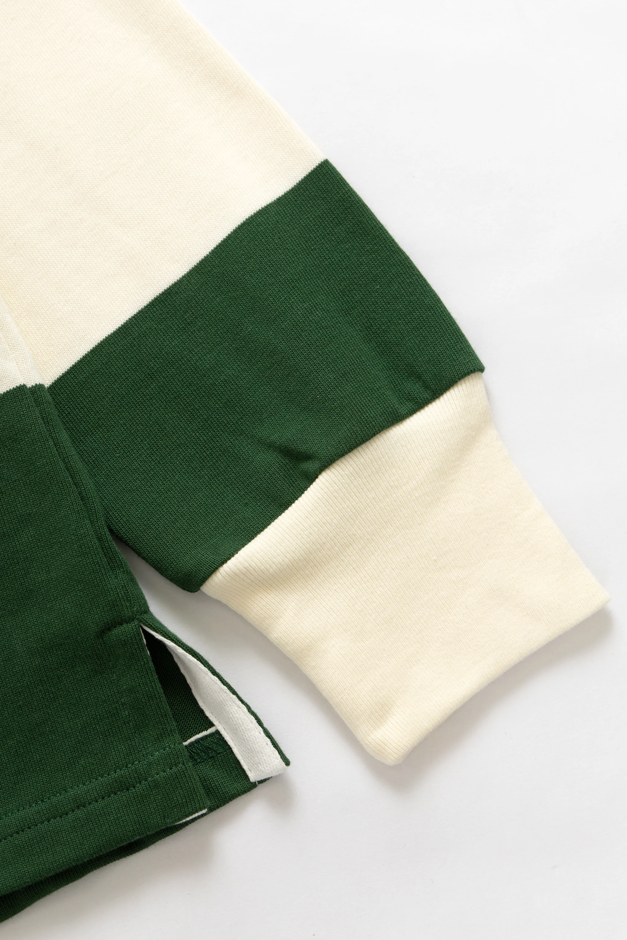 Non Stock MFG - Rugby Shirt - Green/White - Image 5