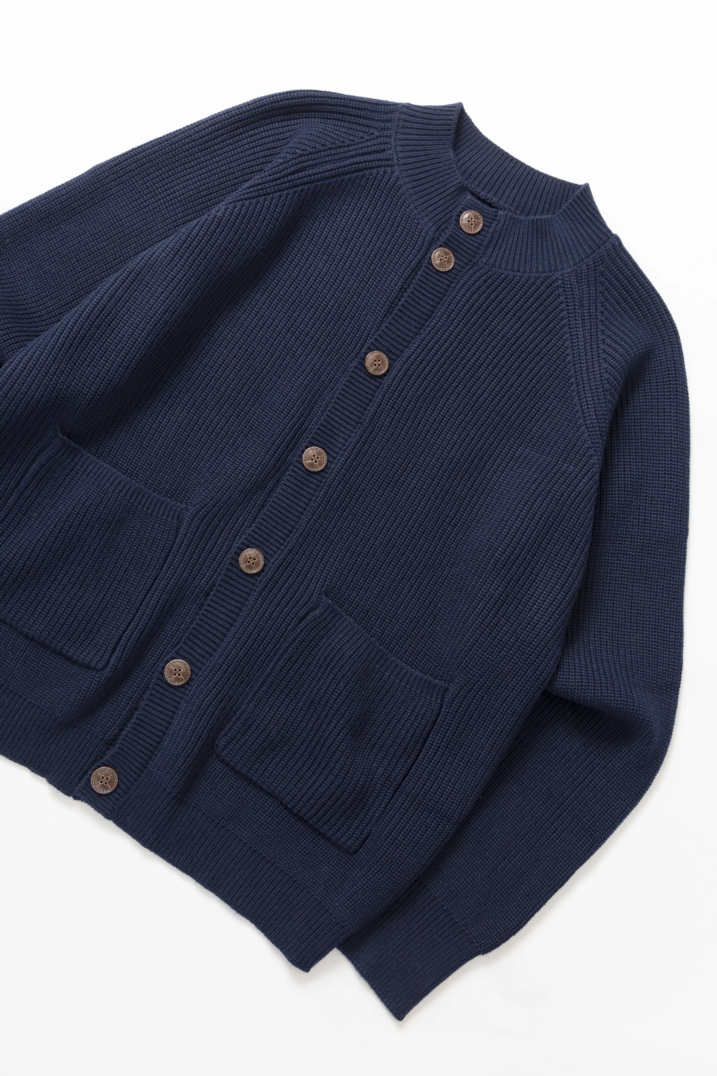 Okonkwo MFG - Knitted Cardigan - Navy - Image 2