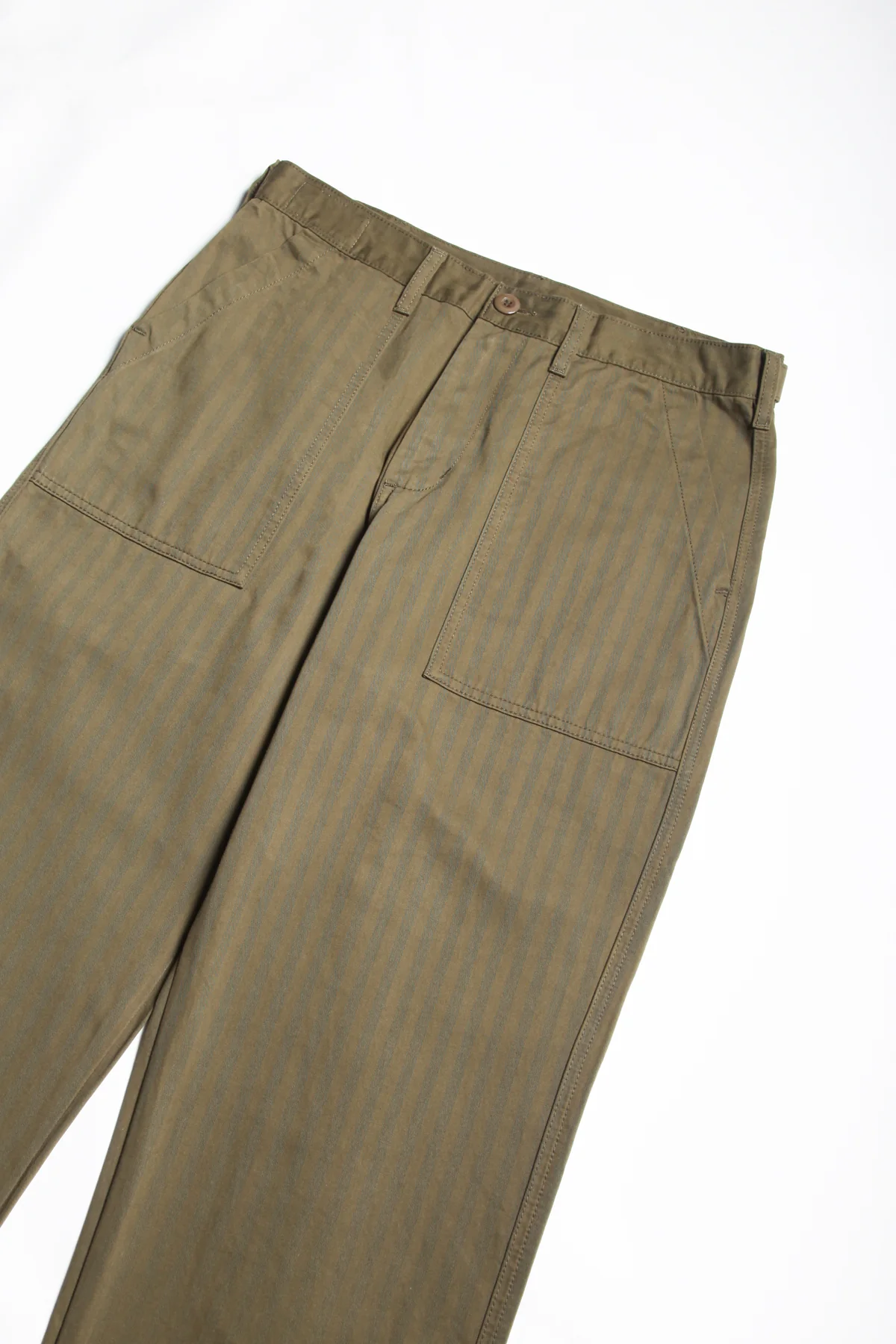 Okonkwo MFG - OG107 Fatigue Pants - Olive Herringbone - Image 5