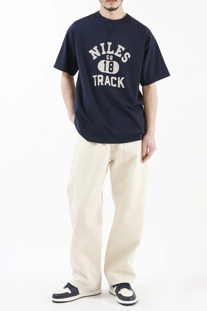 Outstanding & Co. - Wide Washed Jeans - Oatmeal - Image 2