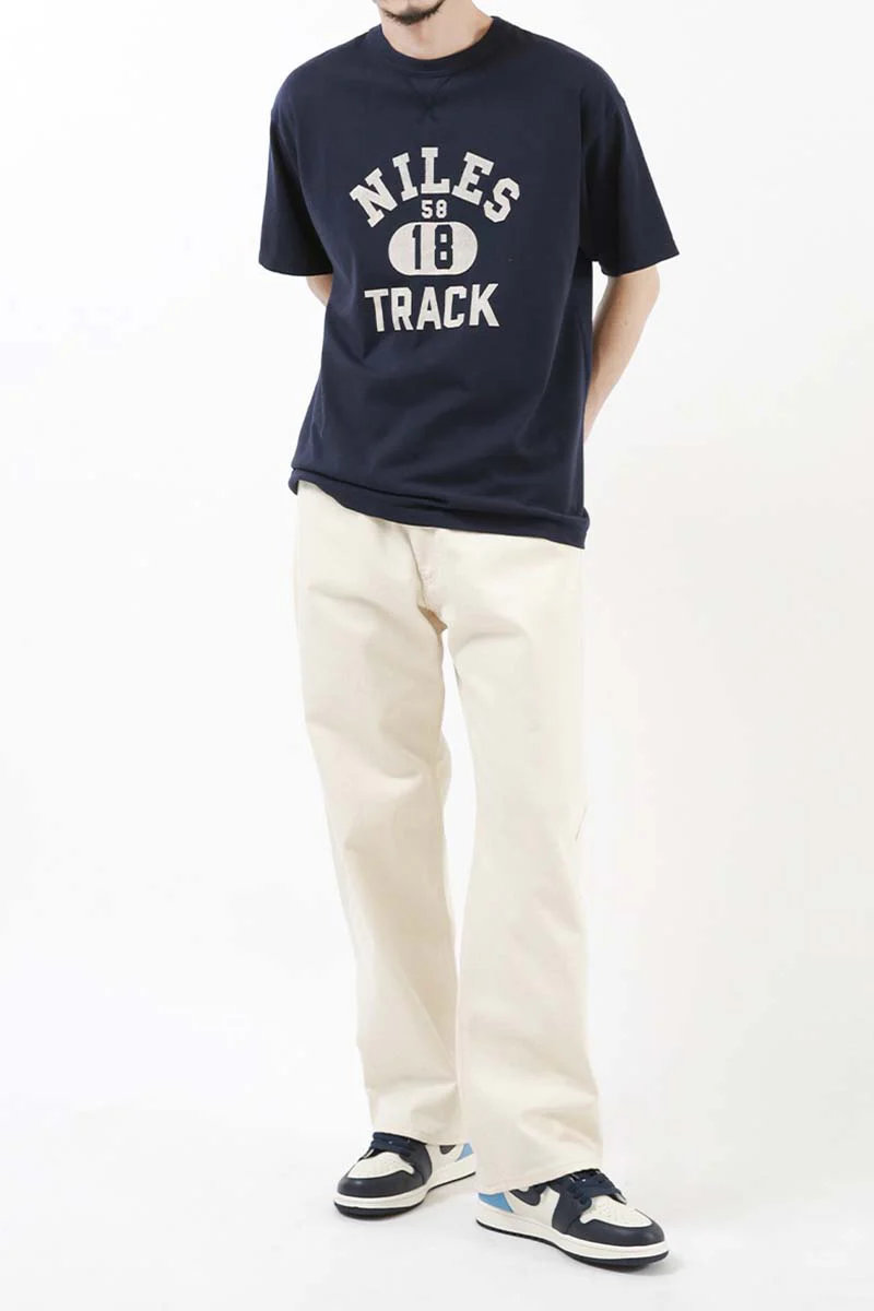 Outstanding & Co. - Wide Washed Jeans - Oatmeal - Image 3