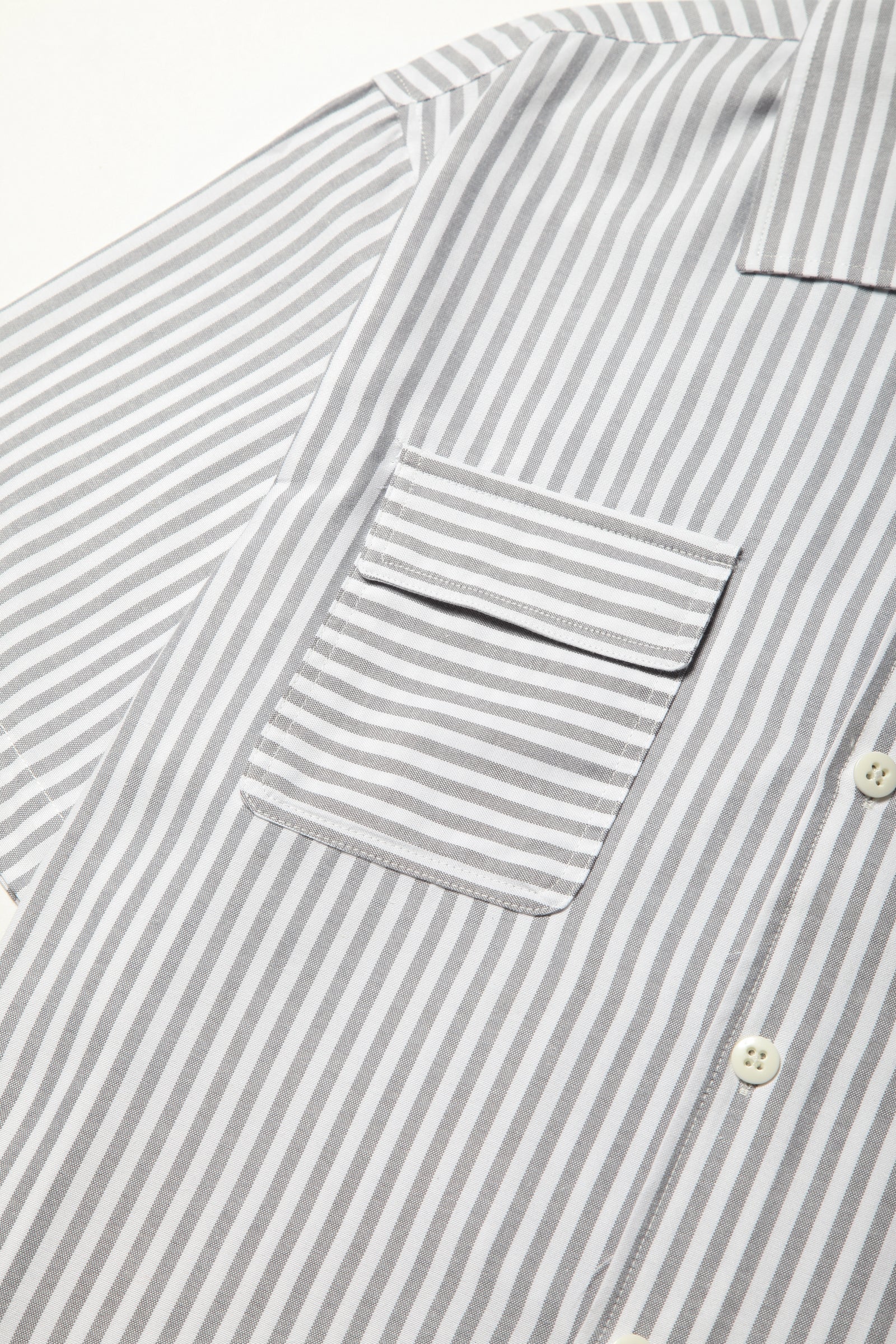 Overall Union - Boxy Short Sleeve Shirt - Stripe - Image 3