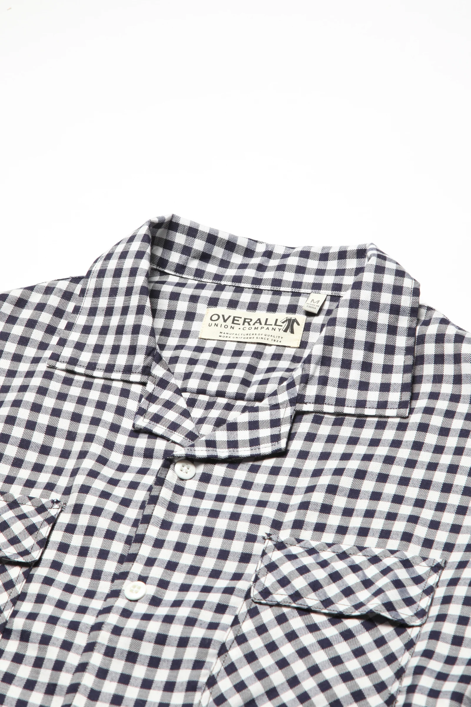 Overall Union - Boxy Short Sleeve Shirt - Gingham - Image 3