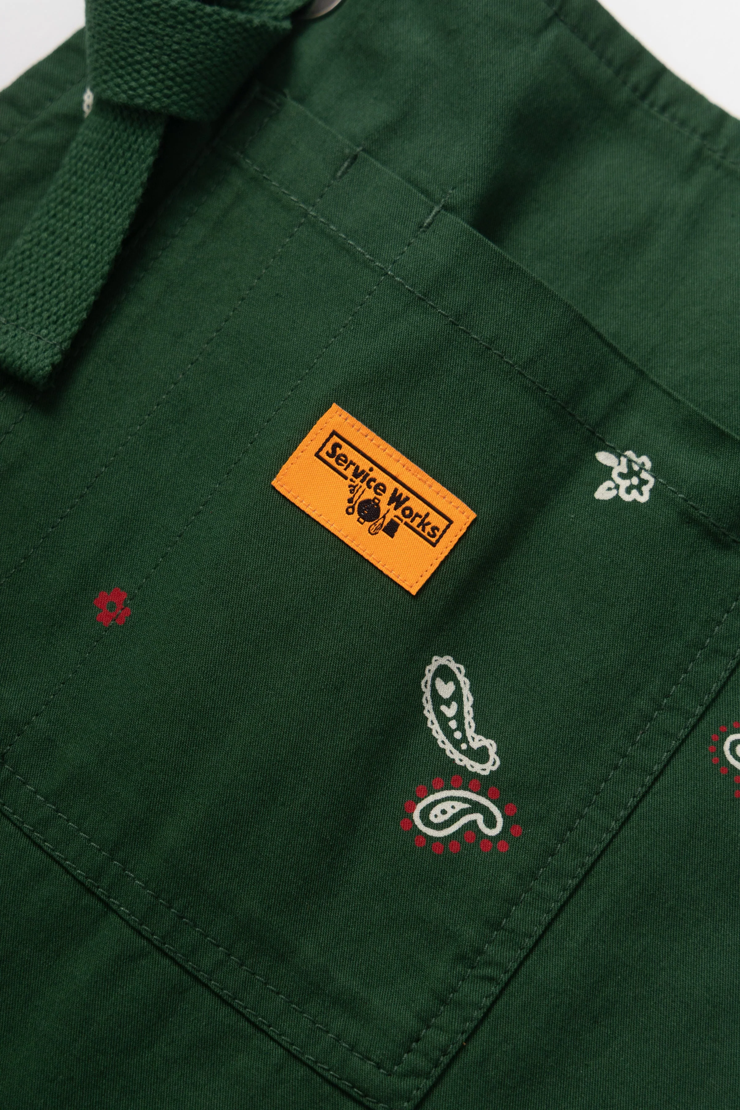 Service Works - Paisley Apron - Forest - Image 2