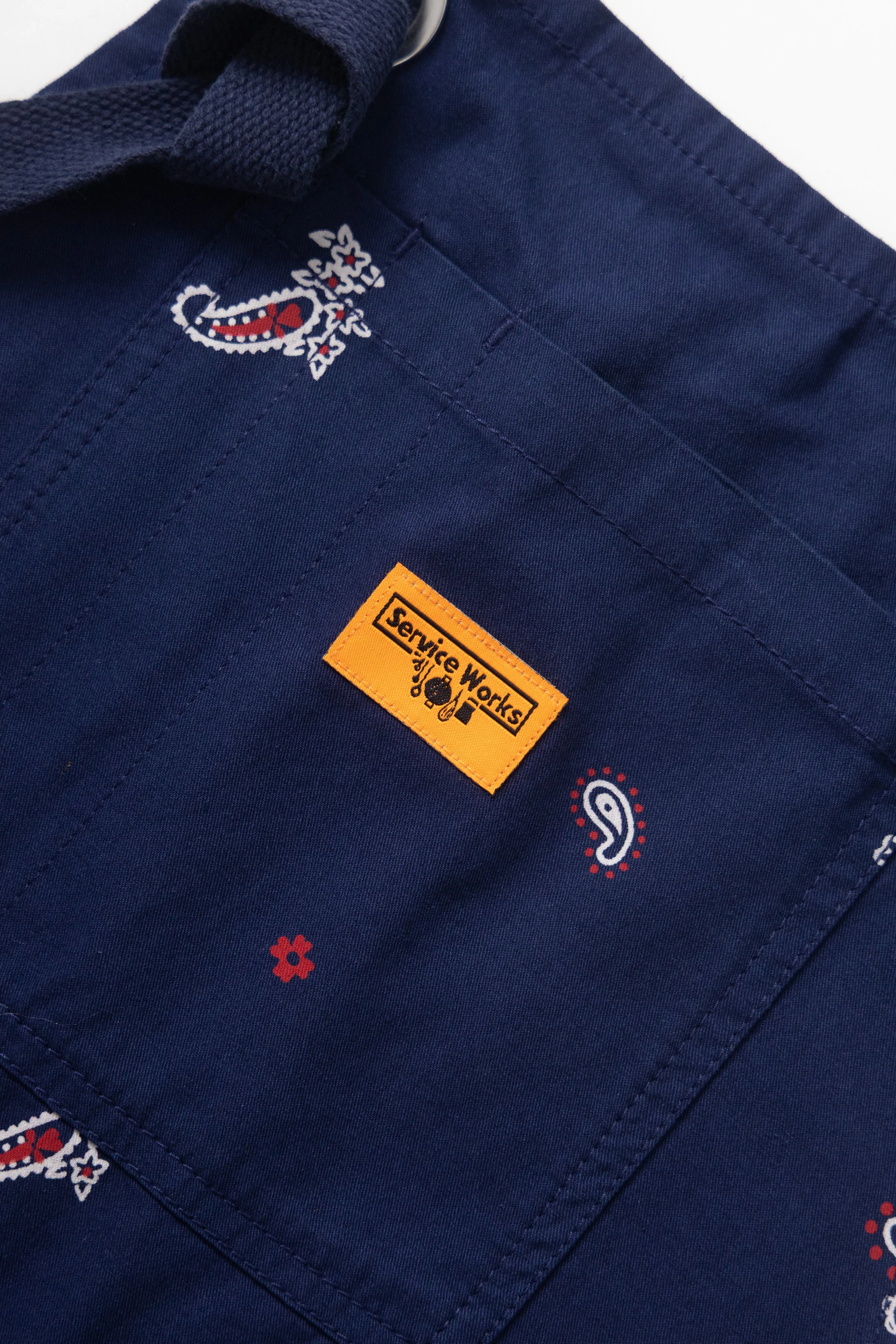 Service Works - Paisley Apron - Royal - Image 2