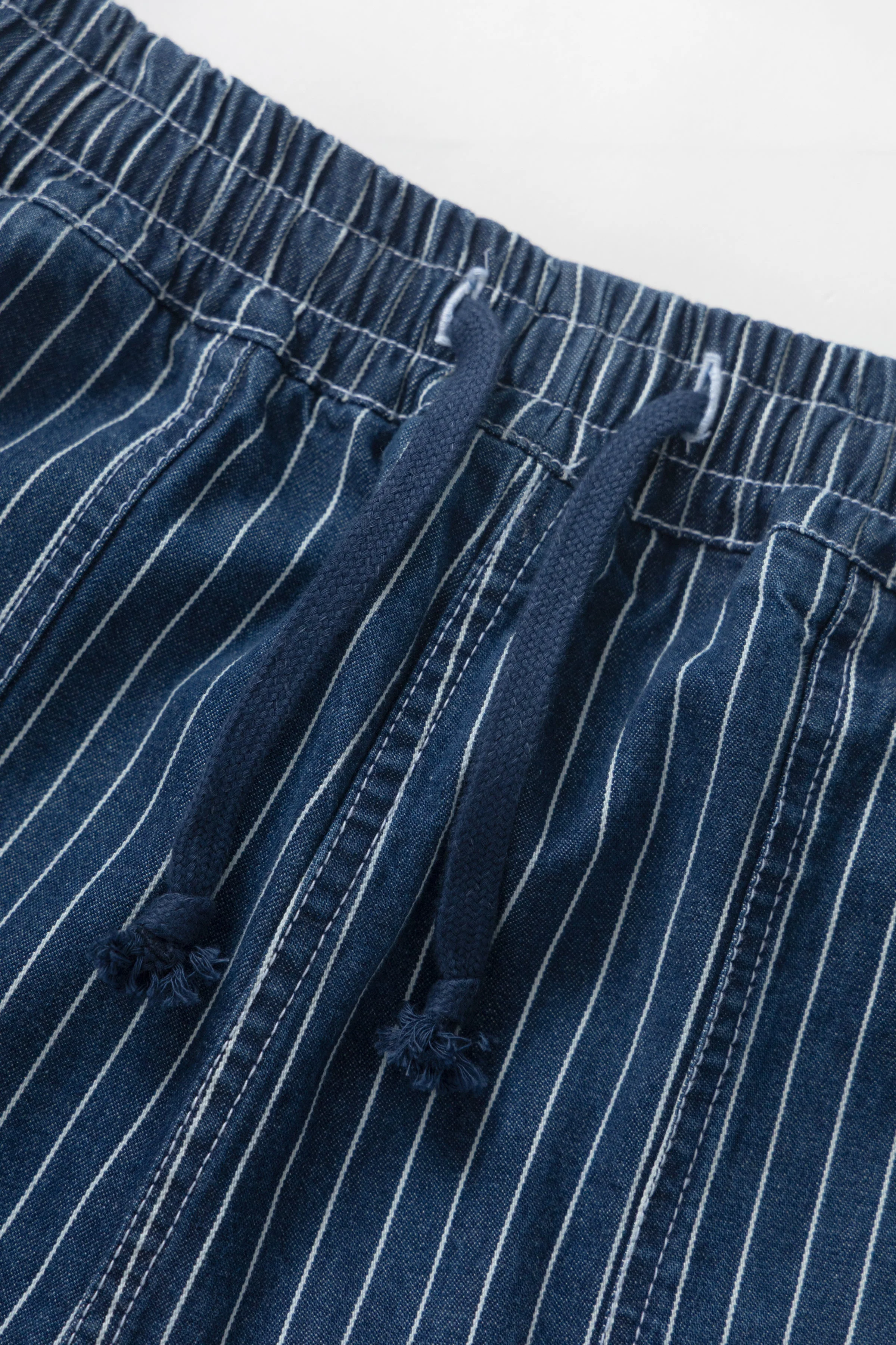 Service Works - Pinstripe Denim Chef Pants - Indigo - Image 3
