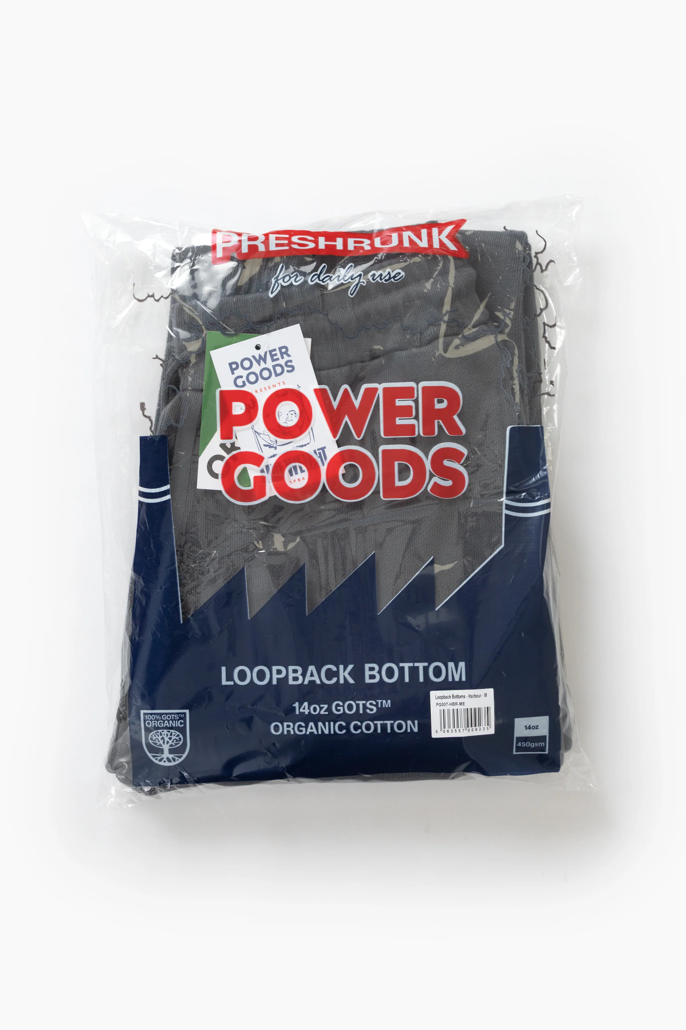 Power Goods - Loopback Sweatpants - Washed Black - Image 8