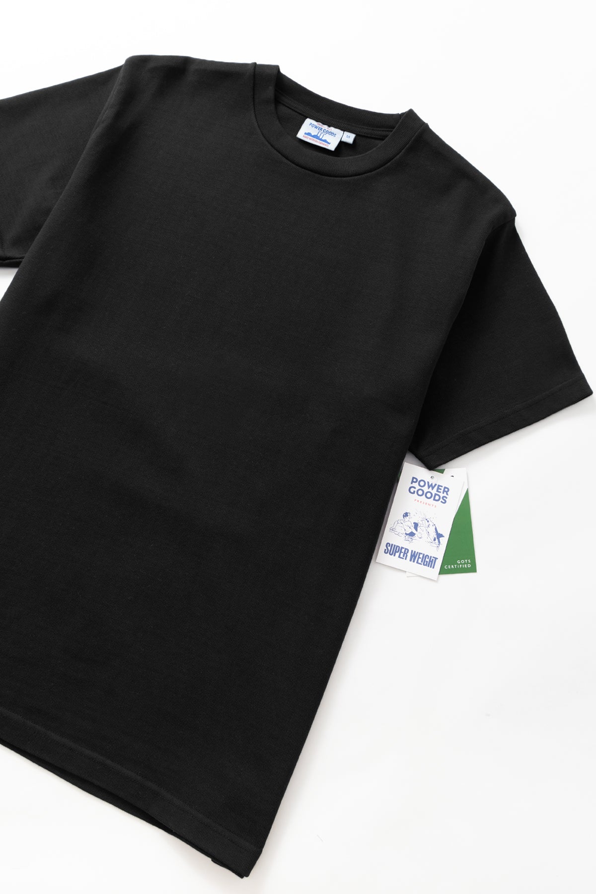 Power Goods - Super Weight T-Shirt - Black - Image 3