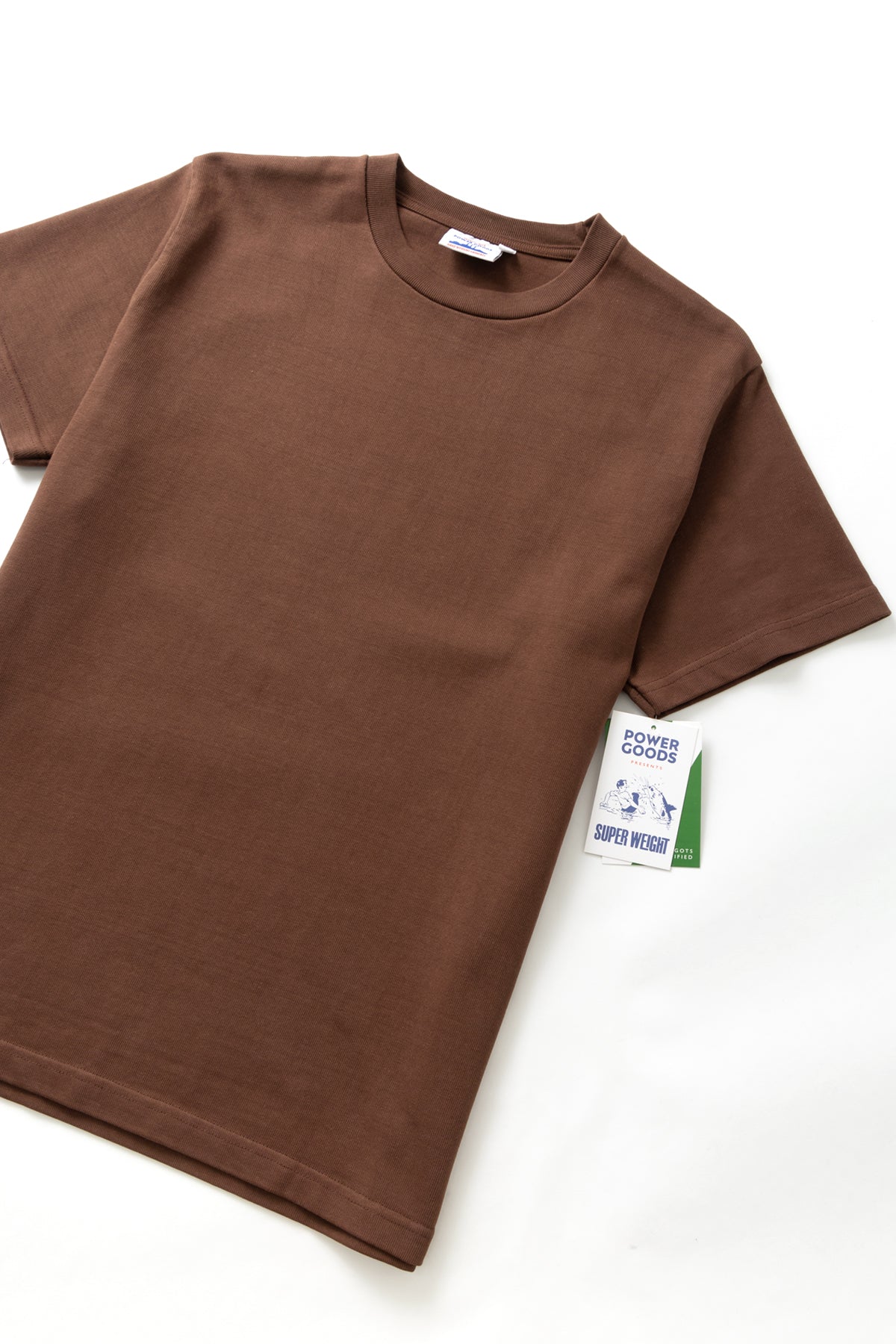 Power Goods - Super Weight T-Shirt - Brown - Image 3