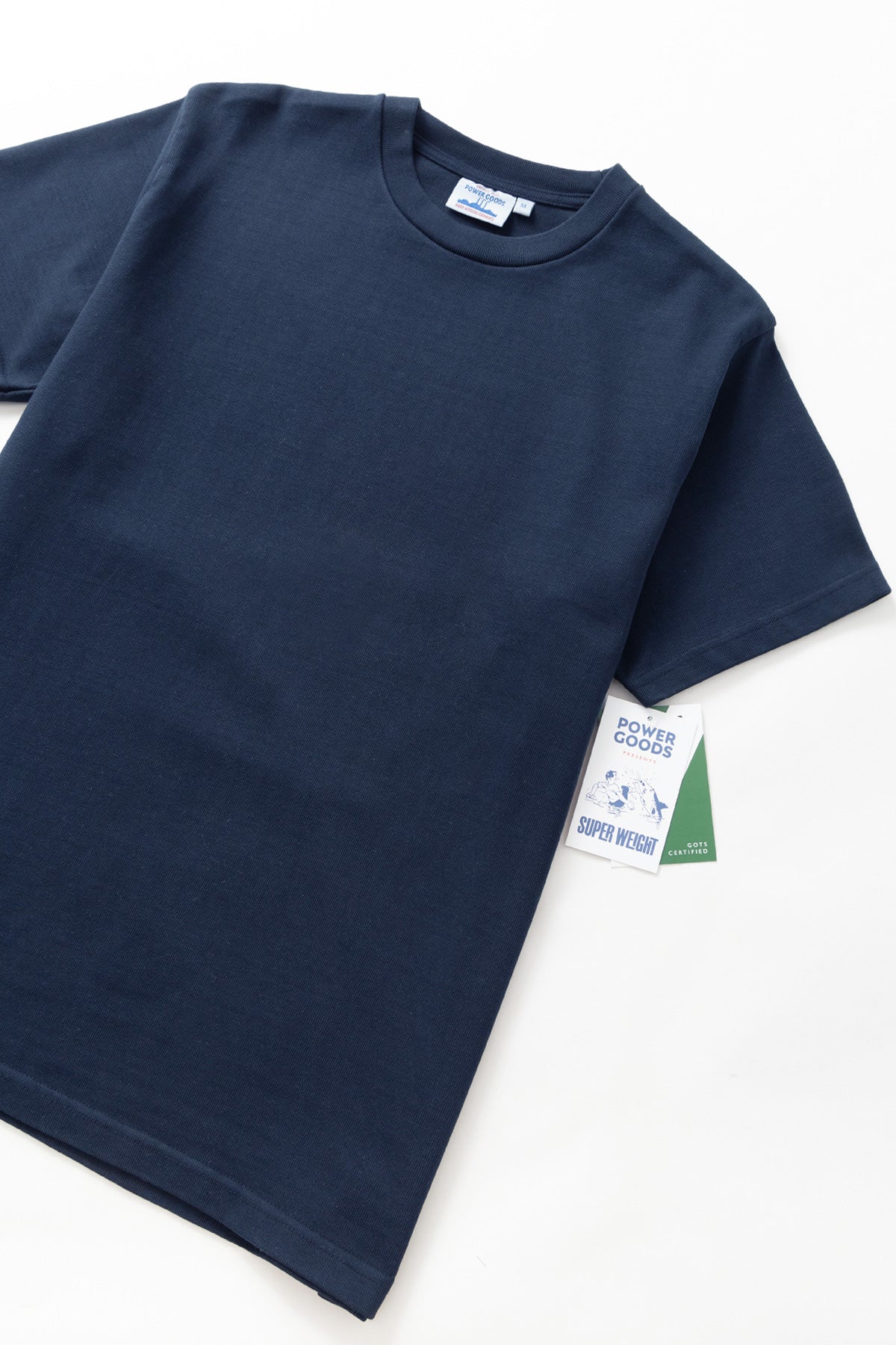 Power Goods - Super Weight T-Shirt - Navy - Image 3