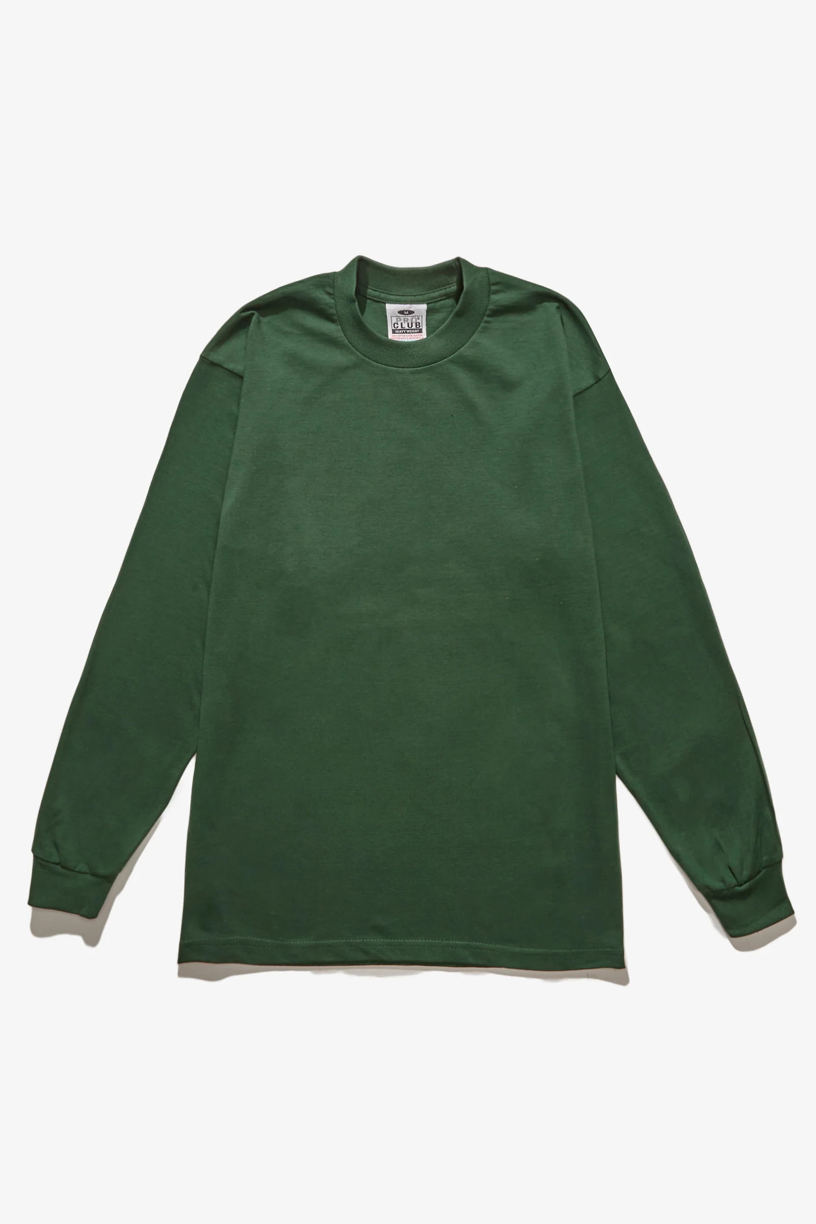 Pro Club - Heavyweight Long Sleeve T-Shirt - Forest Green