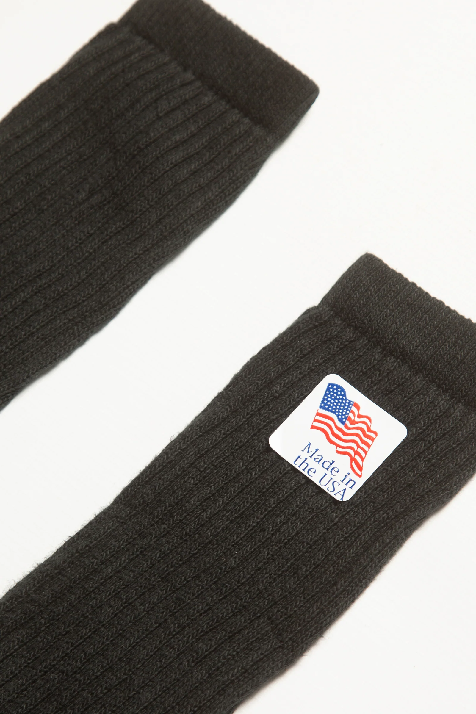 Railroad Sock - 3 Pack Crew Socks - Black - Image 3