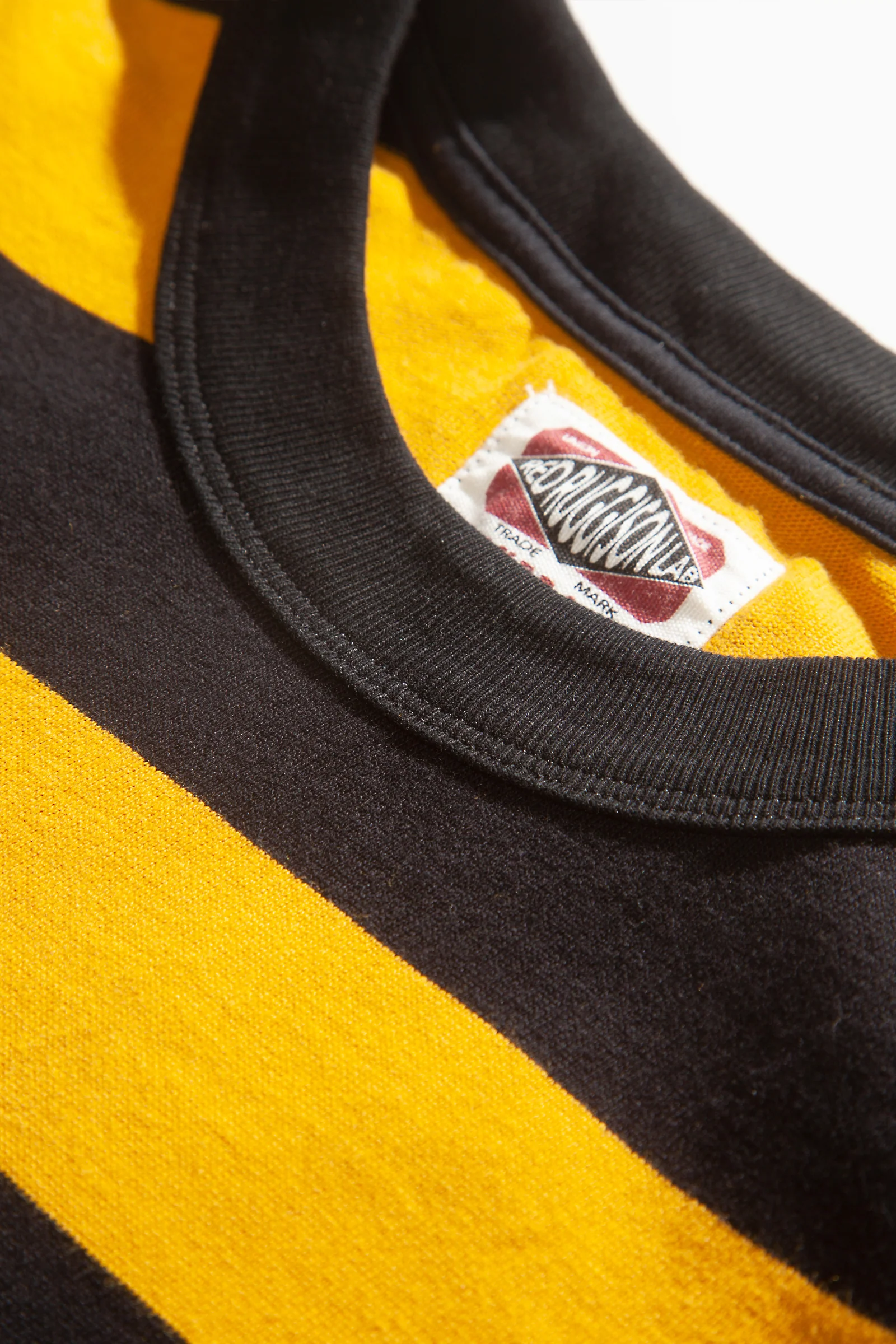 Red Ruggison - Border Long Sleeve T-Shirt - Yellow/Black - Image 5