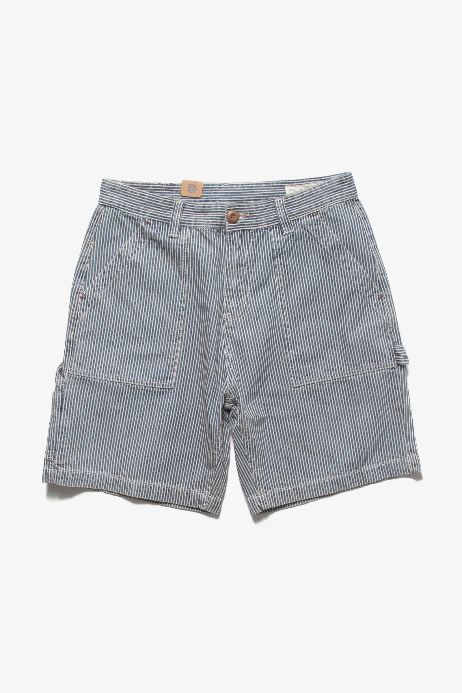 Red Ruggison - Carpenter Shorts - Hickory Stripe