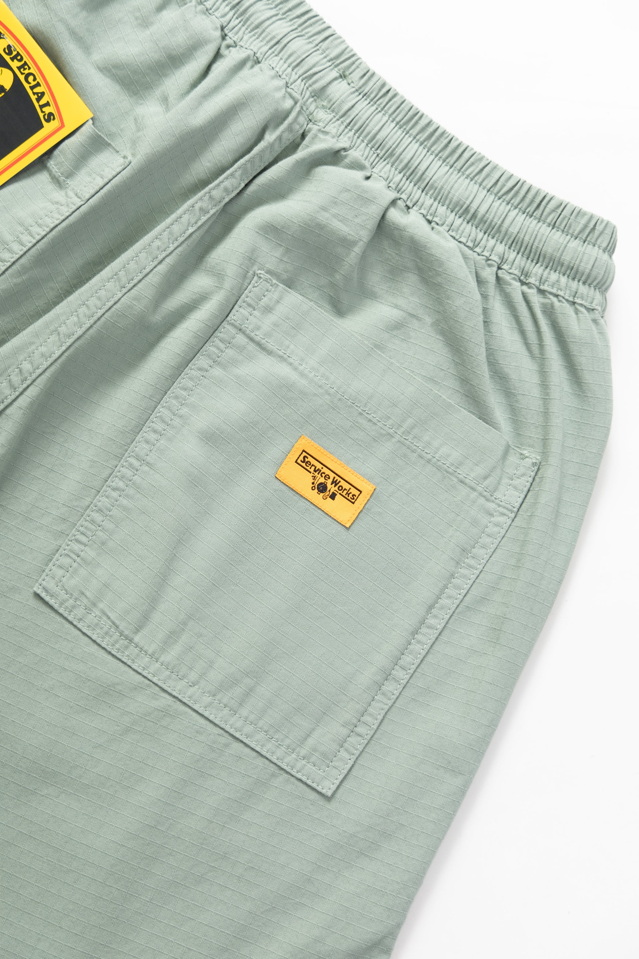 Service Works - Ripstop Chef Shorts - Sage - Image 5