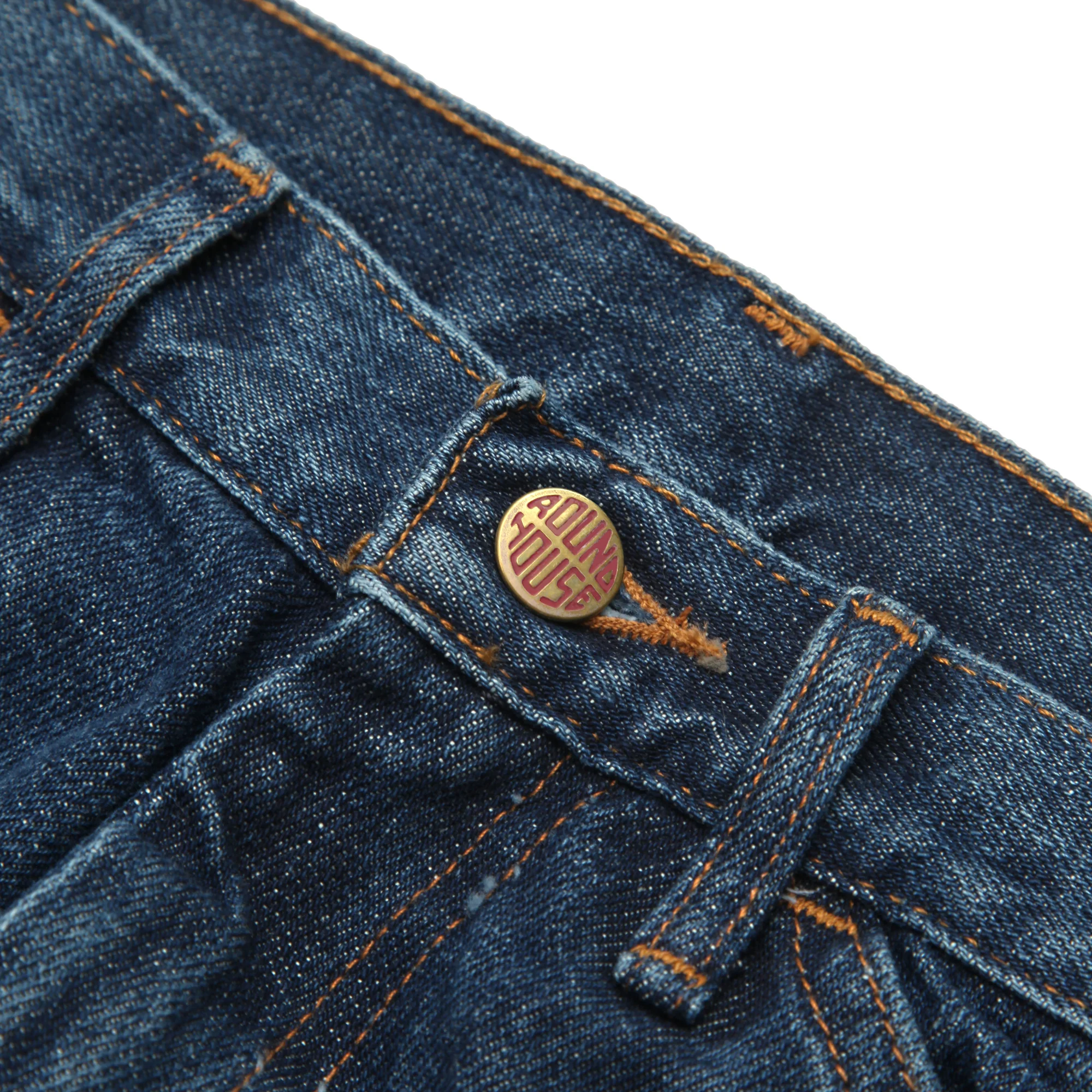 Round House 14oz Carpenter Jeans #1010 - Washed Indigo - Image 6