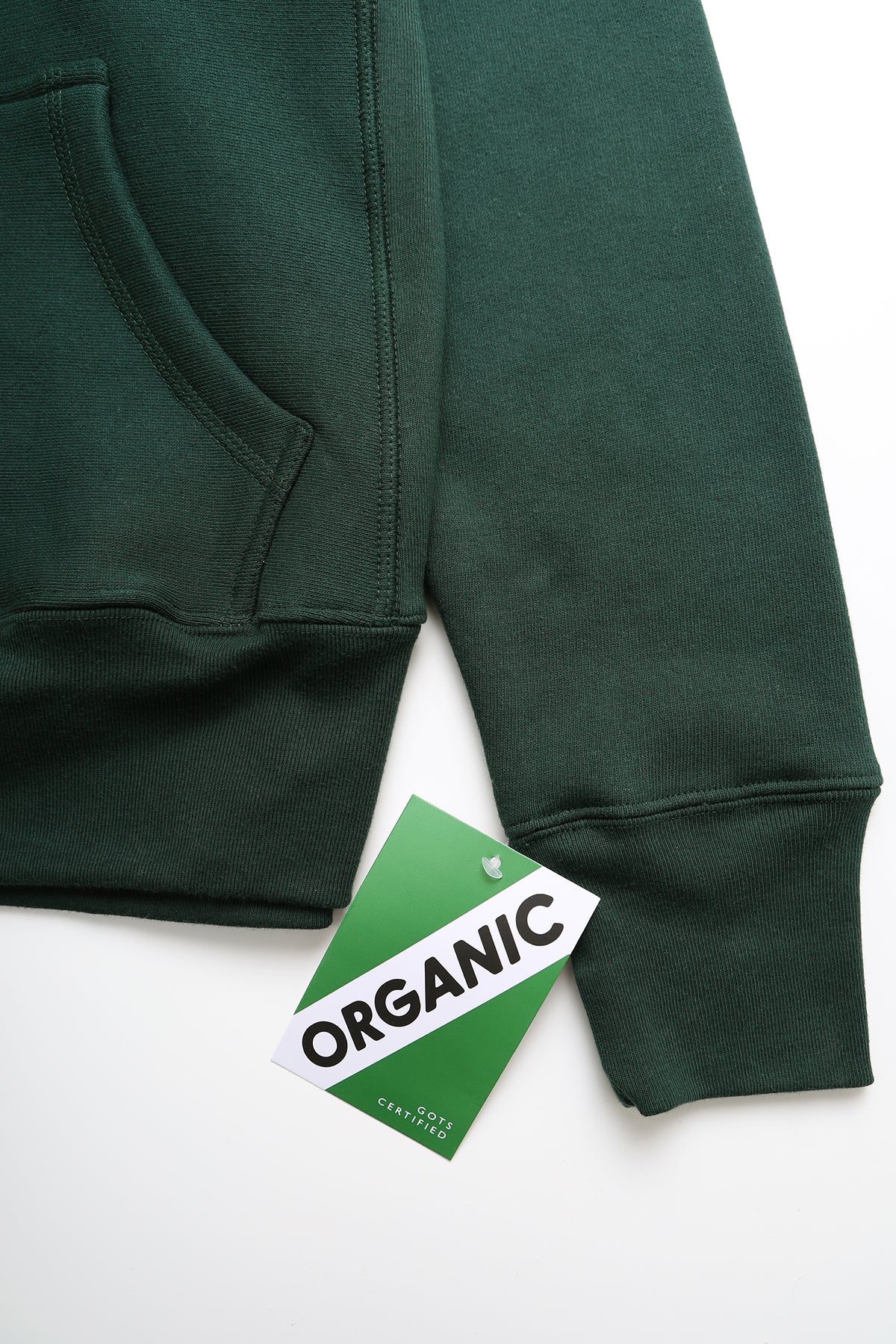 Service Works - 12oz Service Embroidered Hoodie - Forest - Image 3