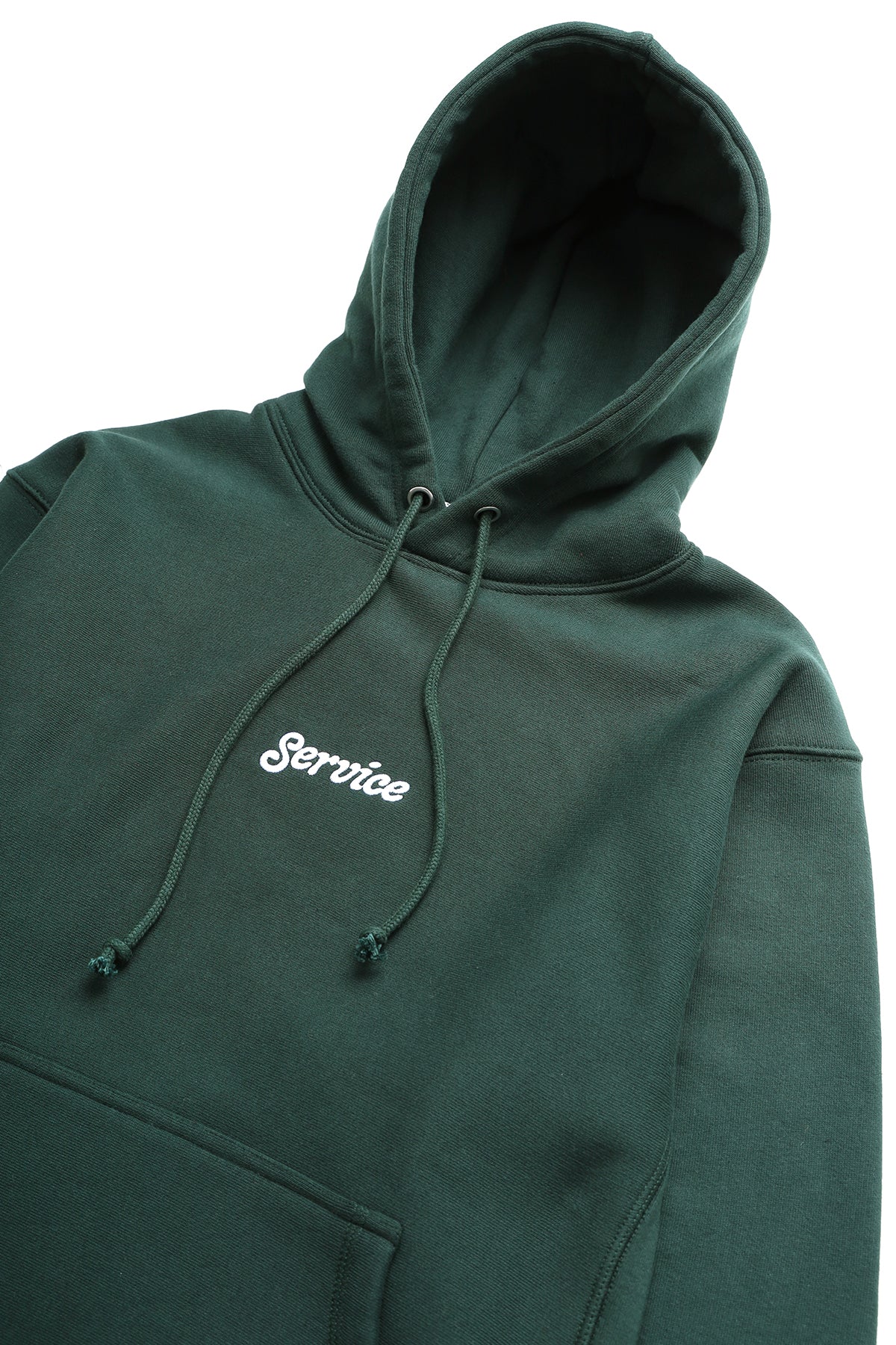 Service Works - 12oz Service Embroidered Hoodie - Forest - Image 4
