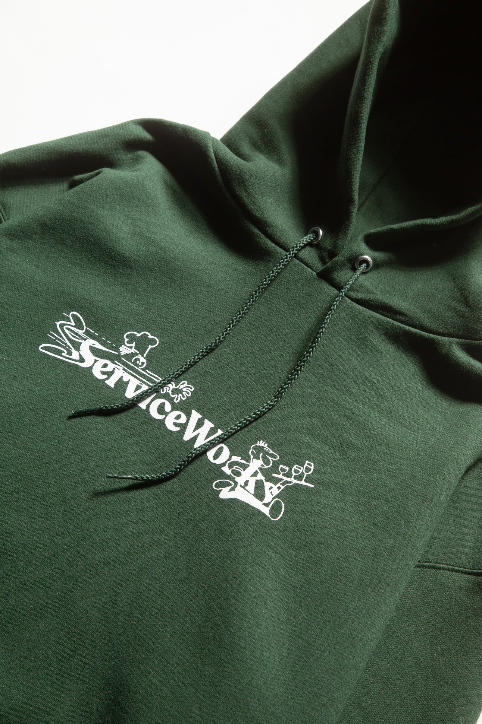 Service Works - Chase Hoodie - Forest Green - Image 2