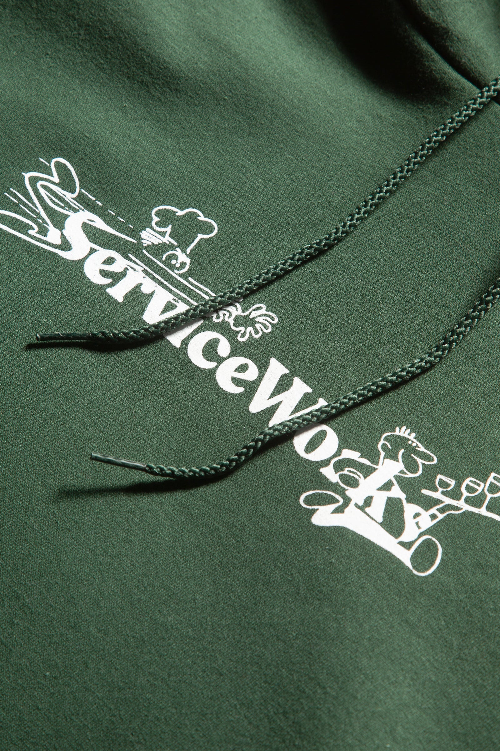 Service Works - Chase Hoodie - Forest Green - Image 3