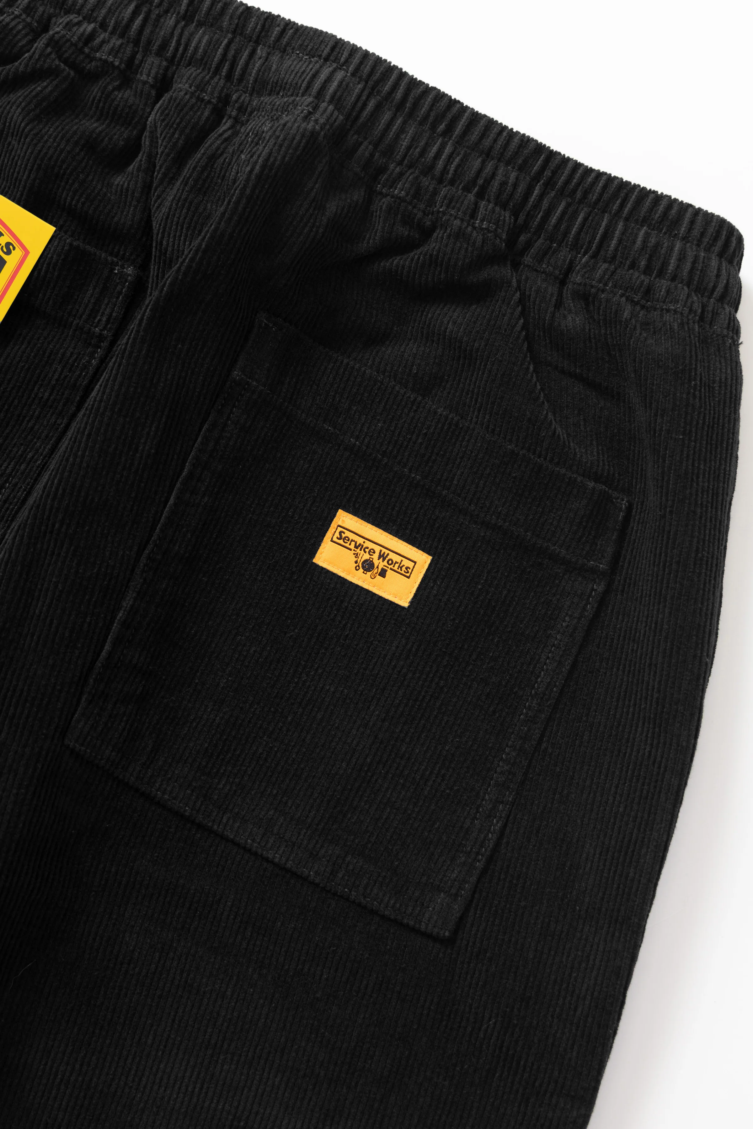 Service Works - Corduroy Chef Pants - Black - Image 5