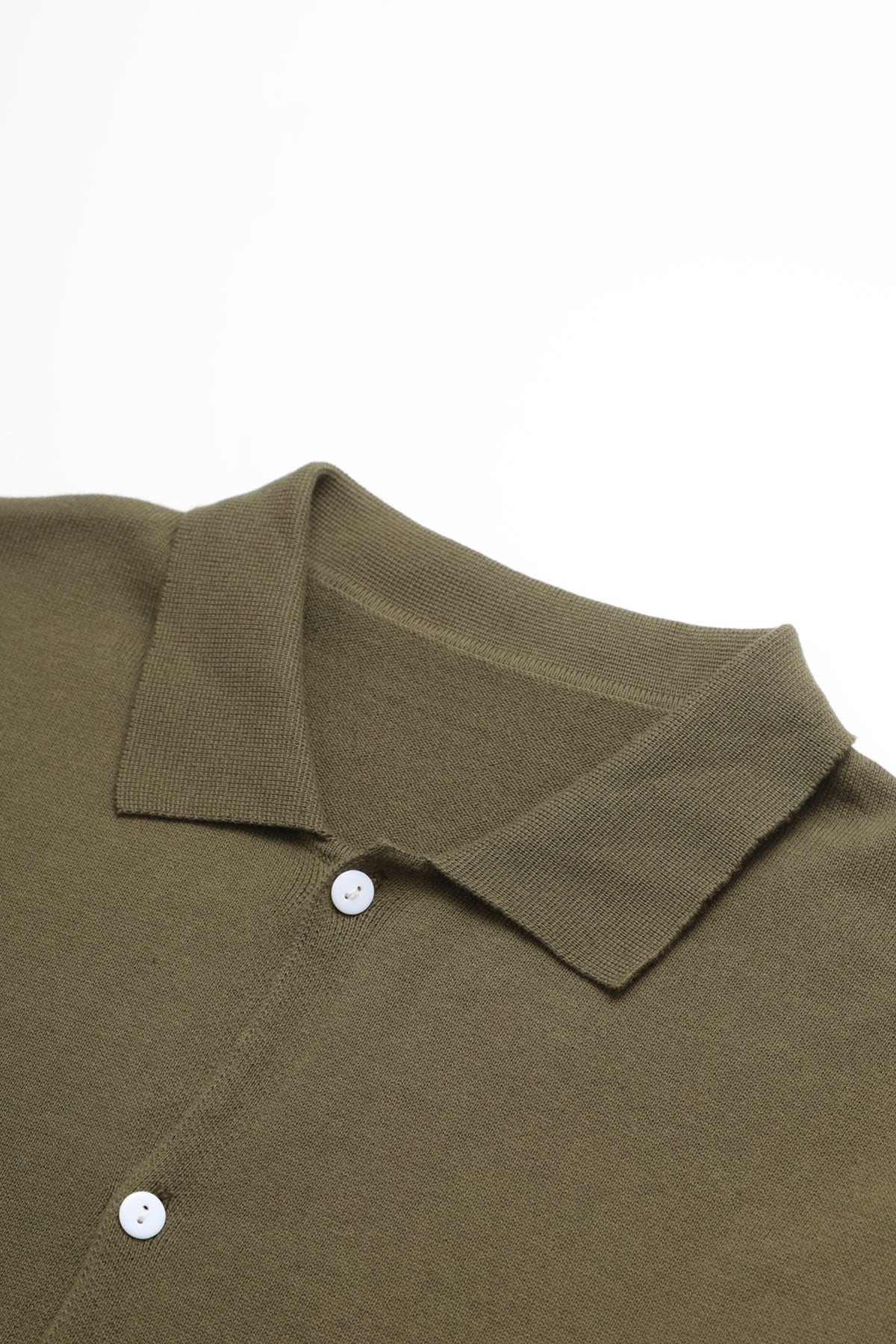 Service Works - Knitted Vase Shirt - Olive - Image 3
