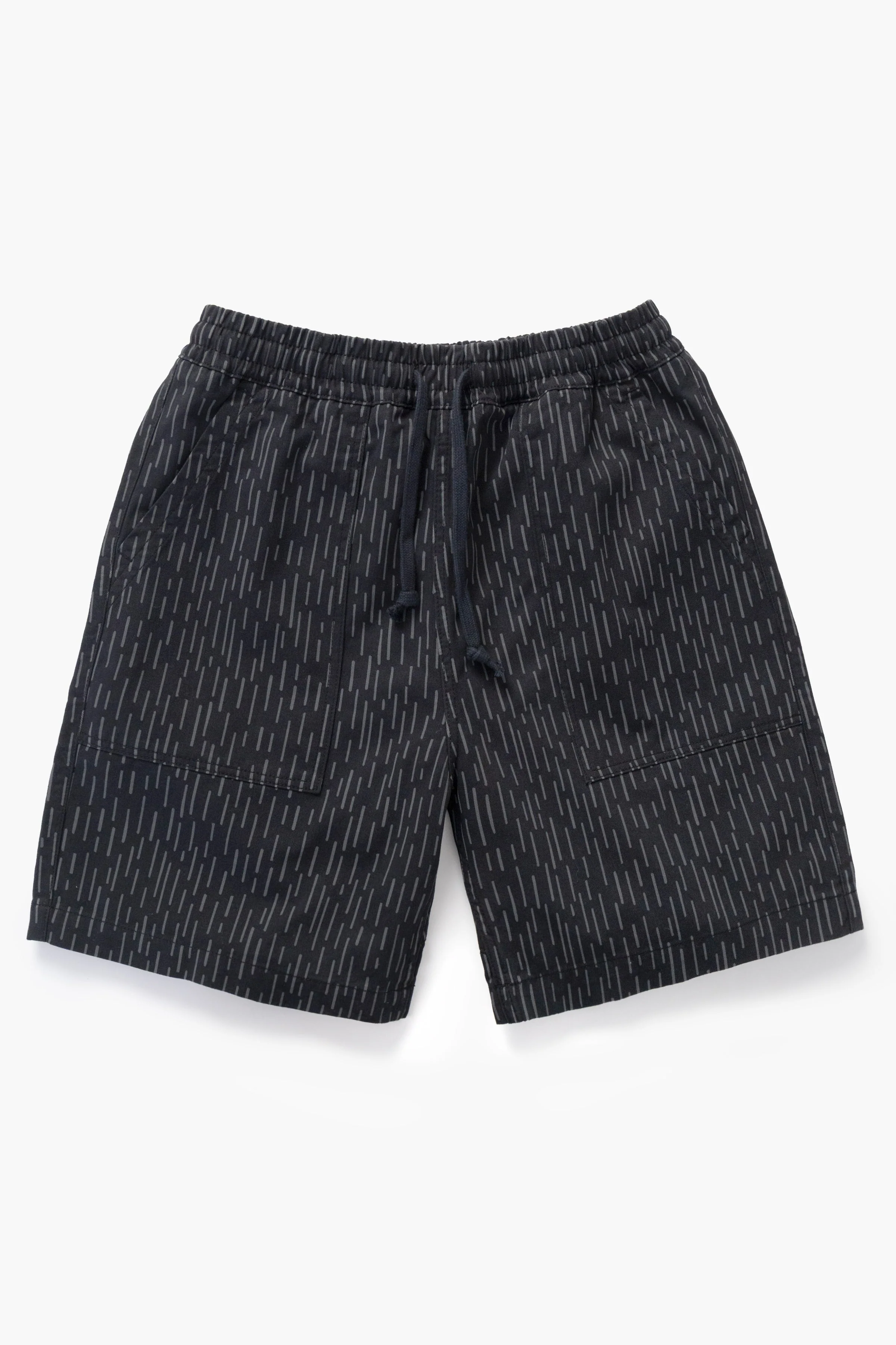 Service Works - Patterned Chef Shorts - Raindrop Mono