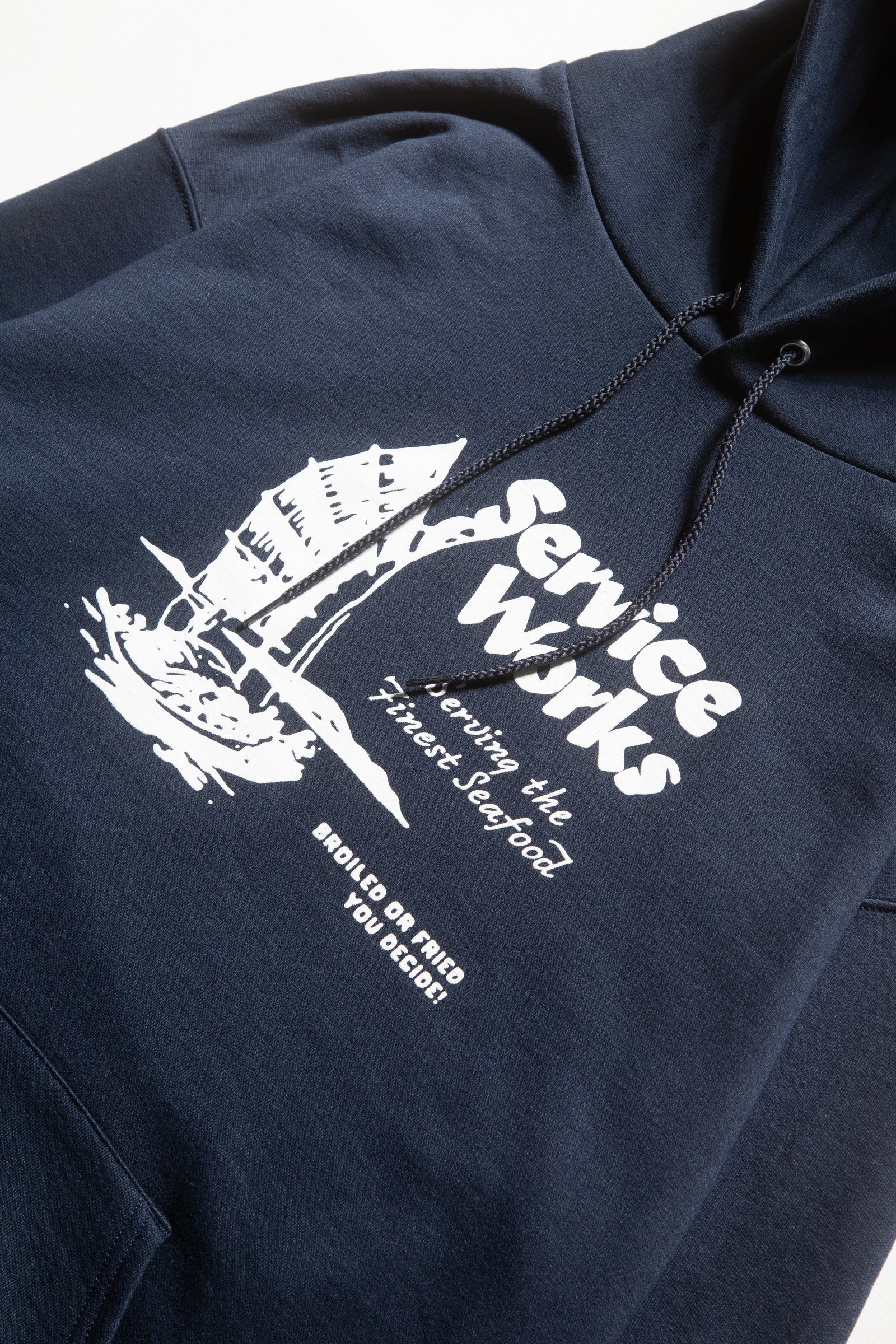 Service Works - Sail Away Hoodie - Navy - Image 2
