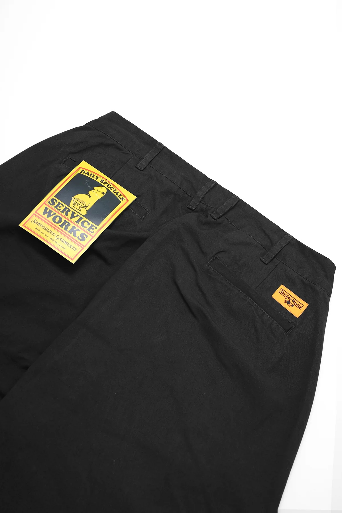 Service Works - Twill Part Timer Pant - Black - Image 6