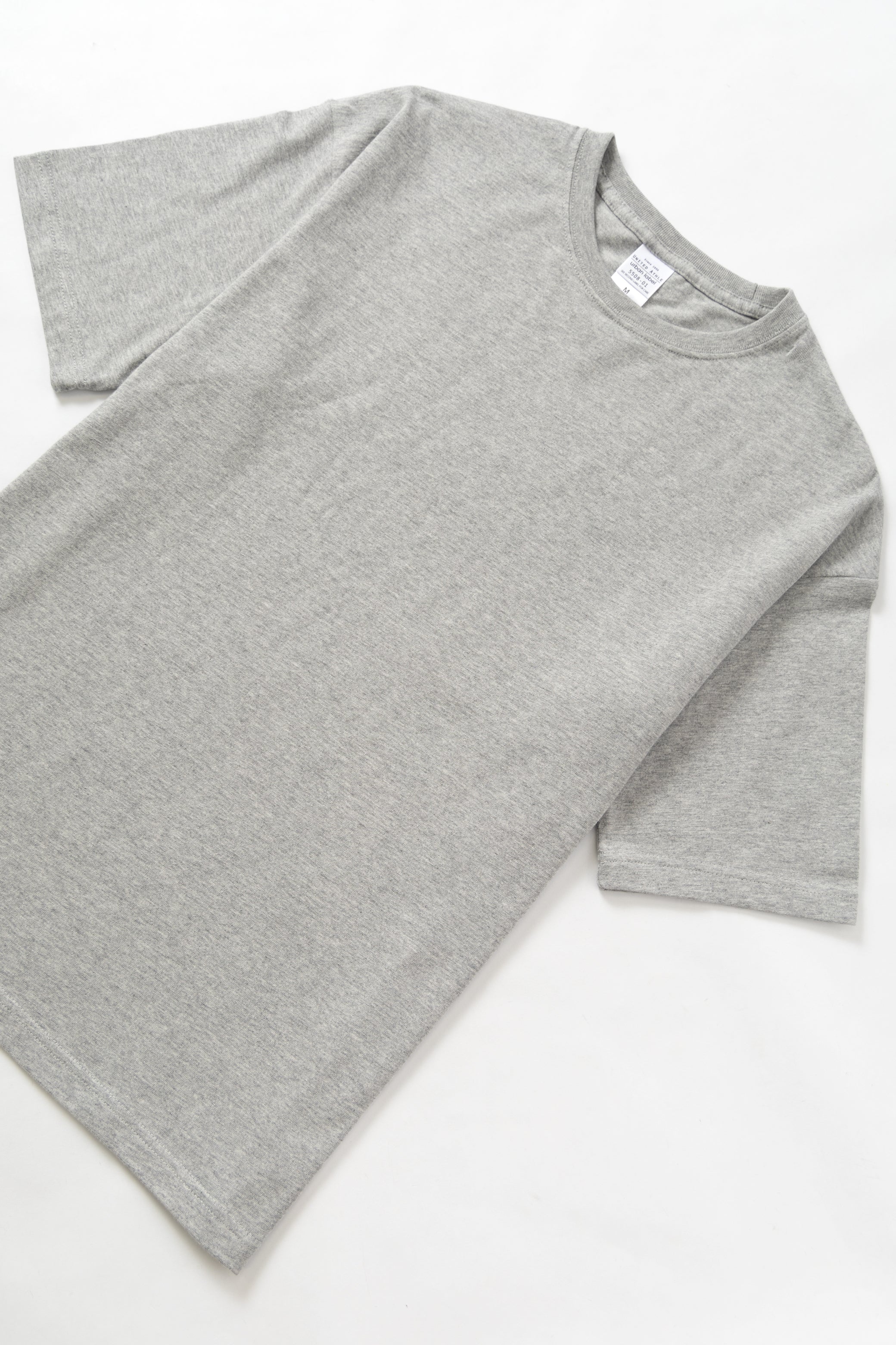 United Athle - 5508 6oz Open End Heavyweight T-Shirt - Grey - Image 3