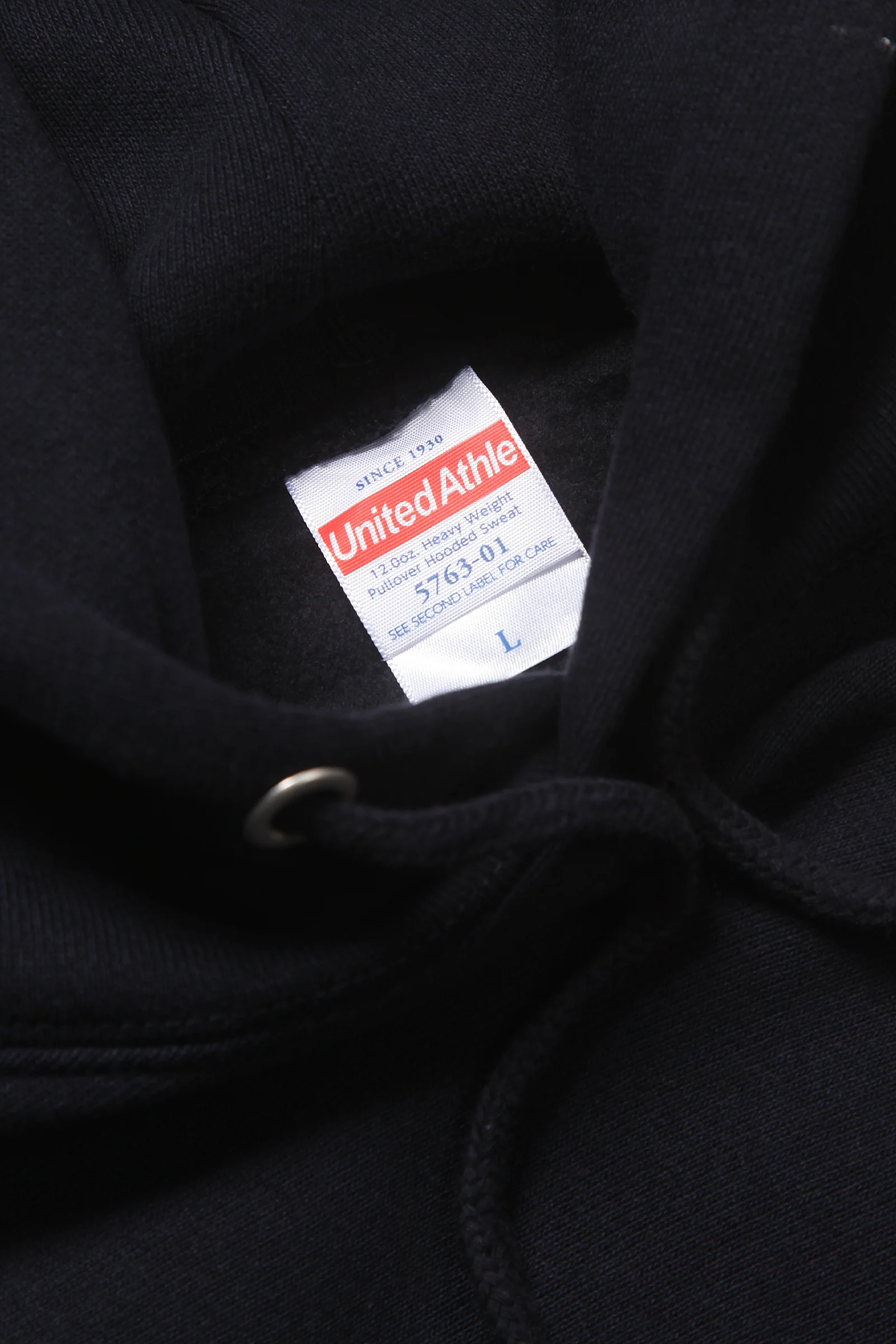 United Athle - 5763 12oz Heavyweight Hoodie - Navy - Image 4