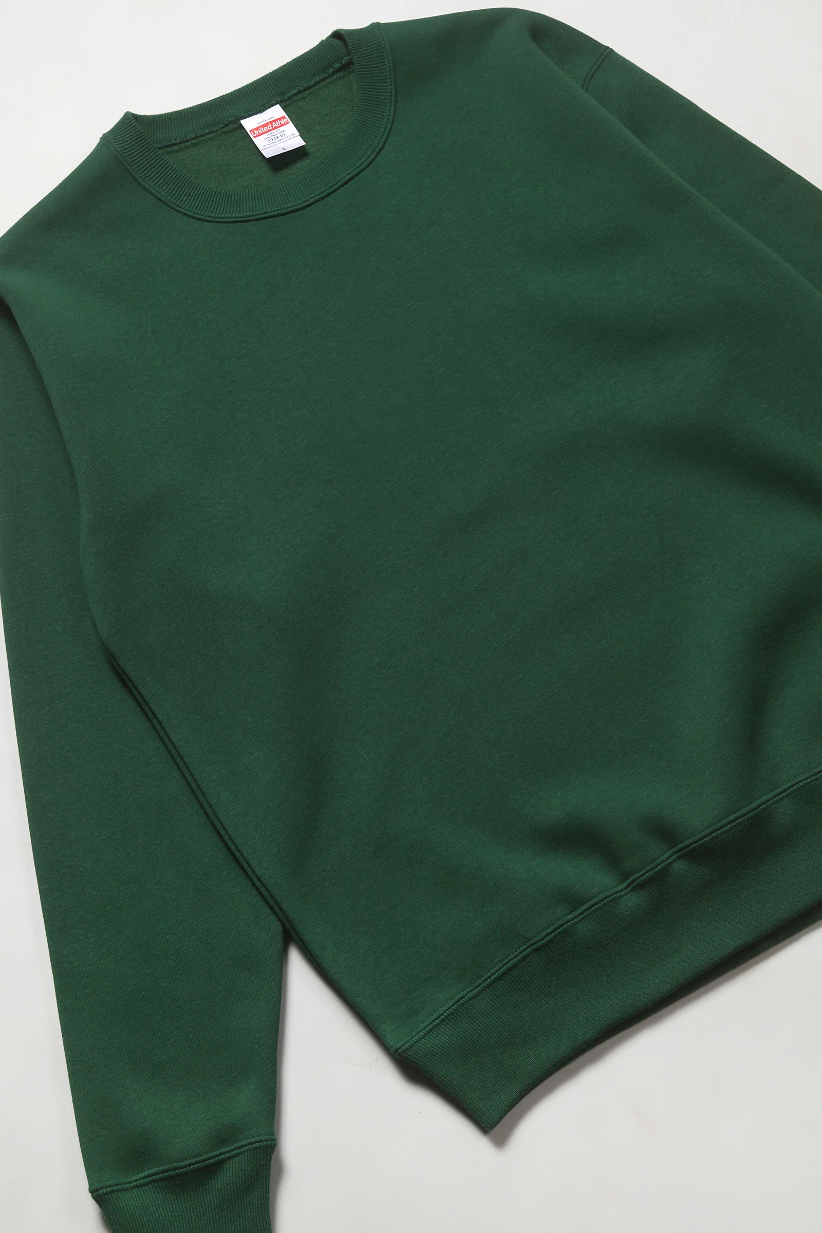 United Athle - 5928 10oz Crewneck - Forest Green - Image 3