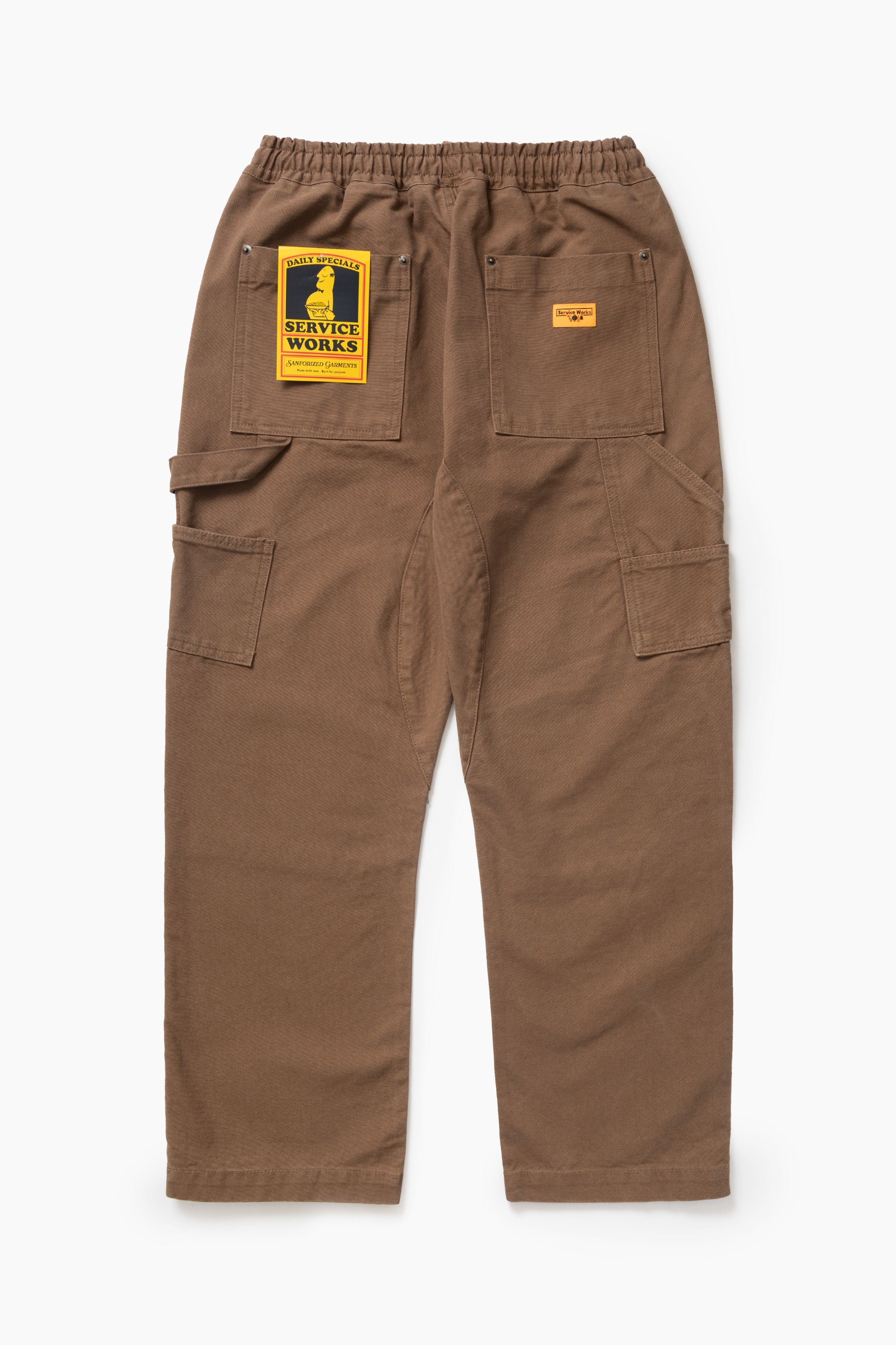 Service Works - Utility Chef Pants - Bark - Image 8