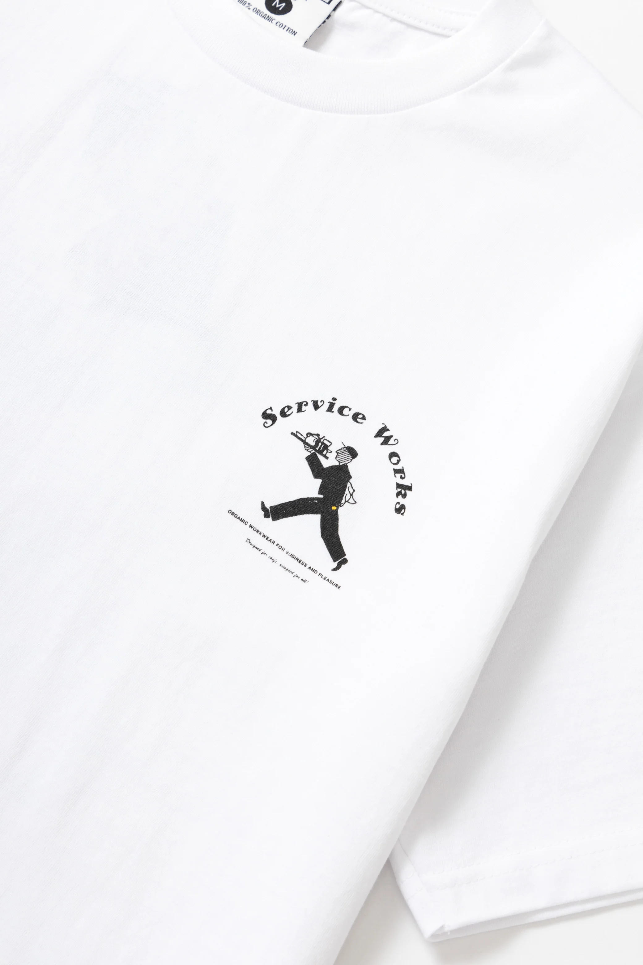 Service Works - Waiter Tee - White - Image 4