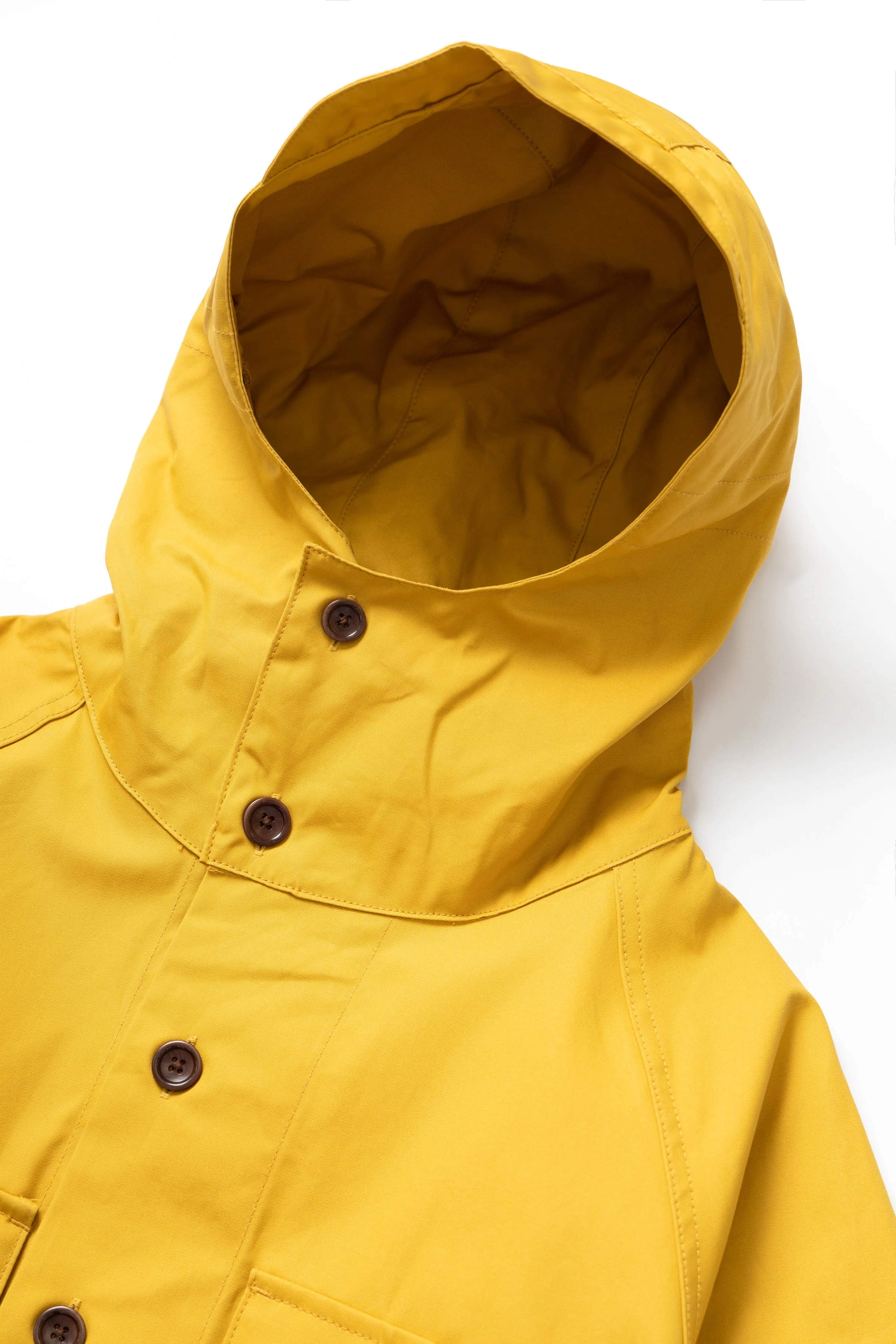 Service Works - Waxed Cotton Allotment Parka - Ochre - Image 6